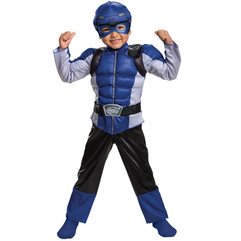 Blue Rangr Beast Tod Musc 3-4T