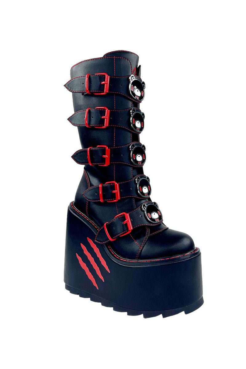 Dune Gloomy Bear Boots [BLACK]
