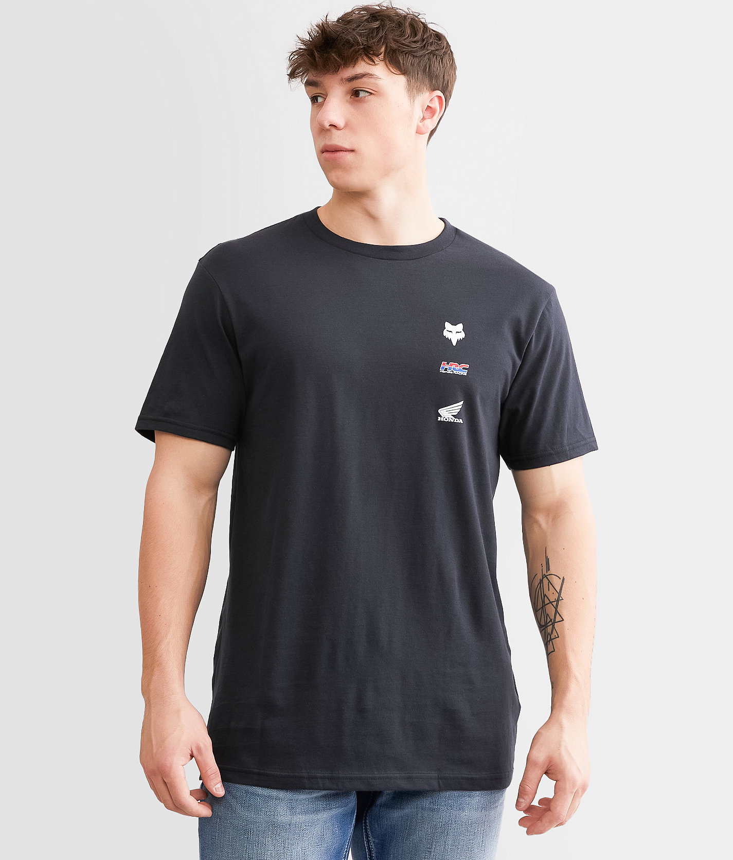 Fox Honda T-Shirt - Men's T-Shirts in Black