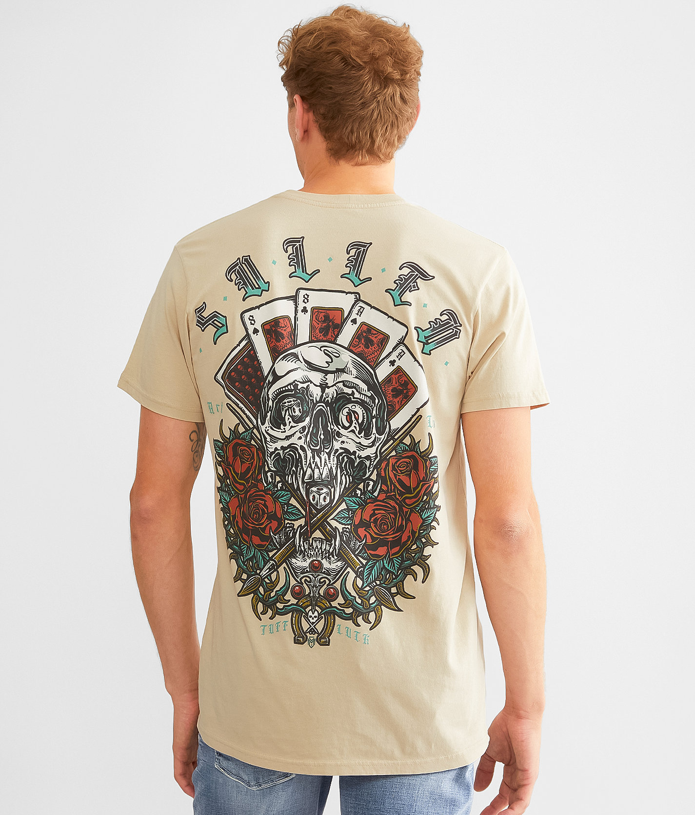 Sullen Tuff Luck T-Shirt - Men's T-Shirts in Peyote