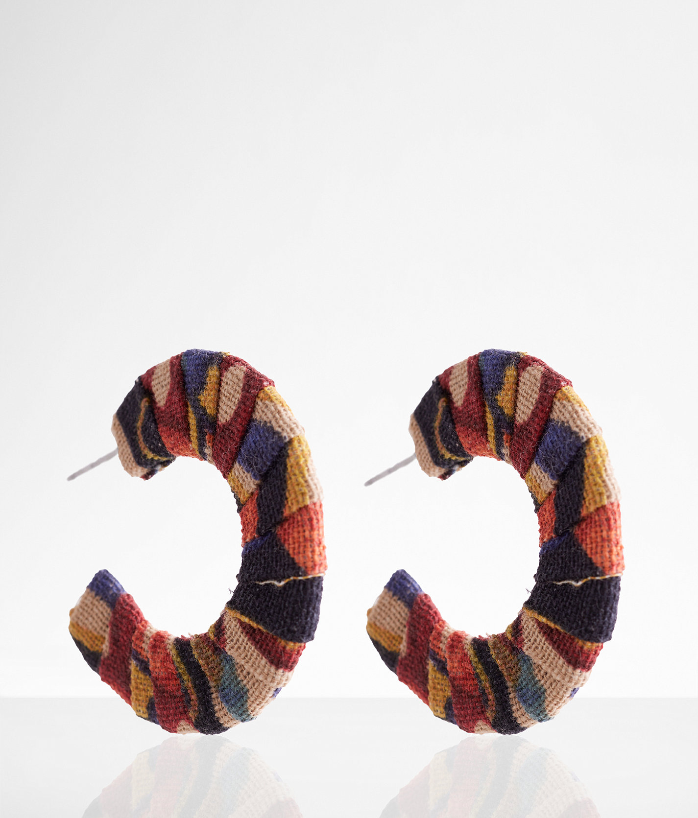 boutique by BKE Fabric Wrapped Earring - Women's Jewelry in Miscellaneous