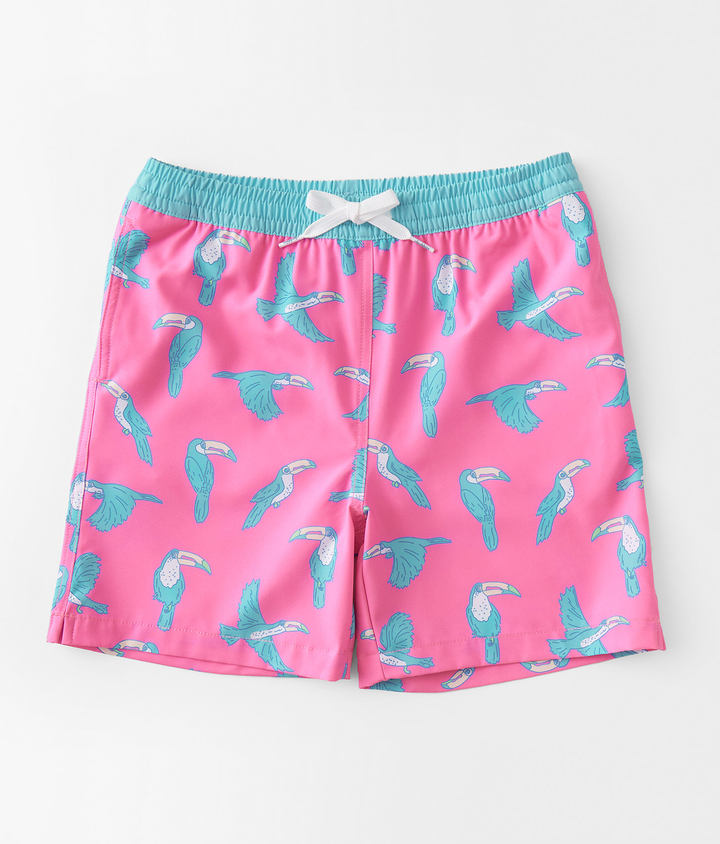 Boys - Chubbies The Toucan Stretch Swim Trunks - Boy's Swimwear in Bright Pink