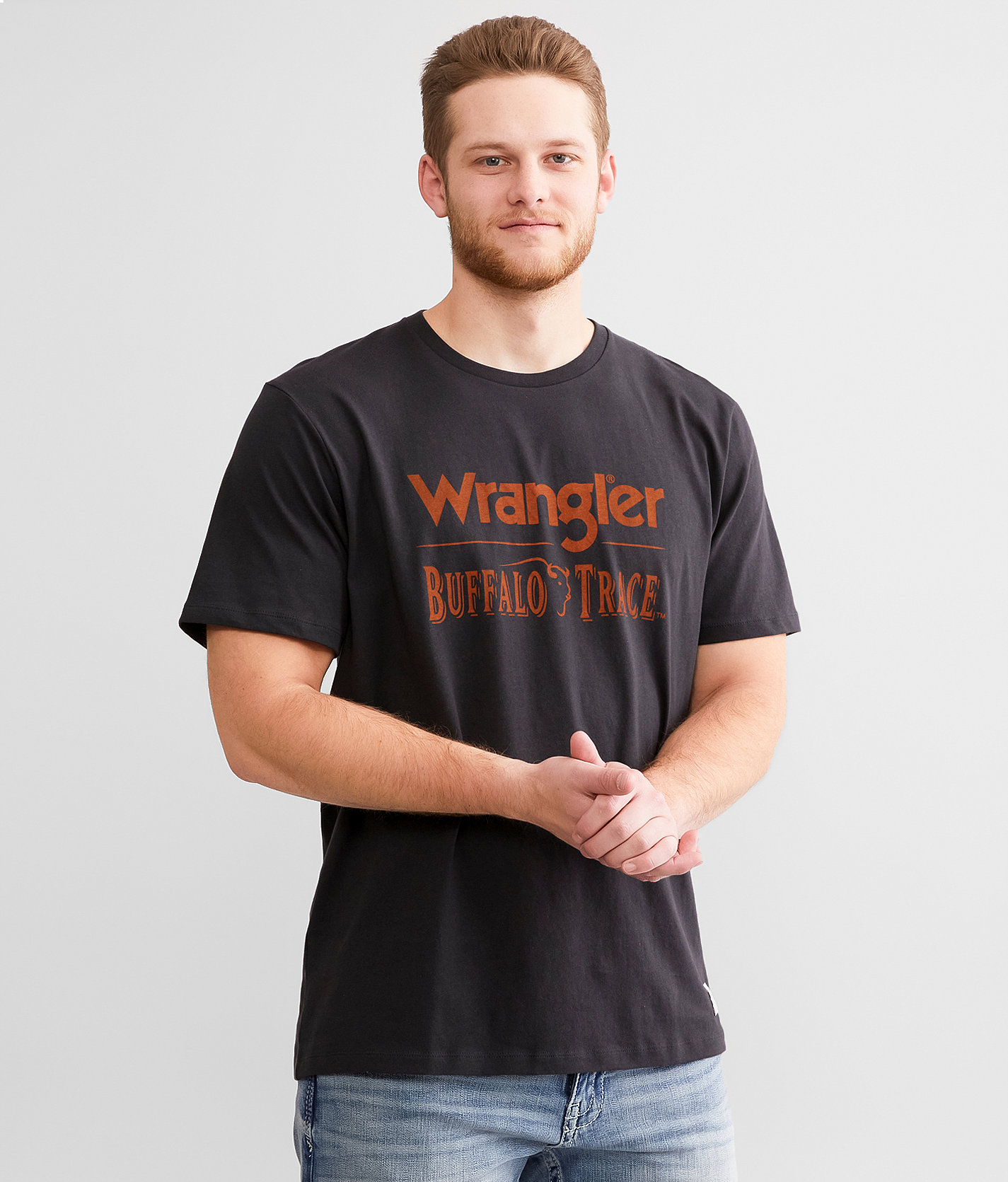 Wrangler® Buffalo Trace™ T-Shirt - Men's T-Shirts in Dark Marsch
