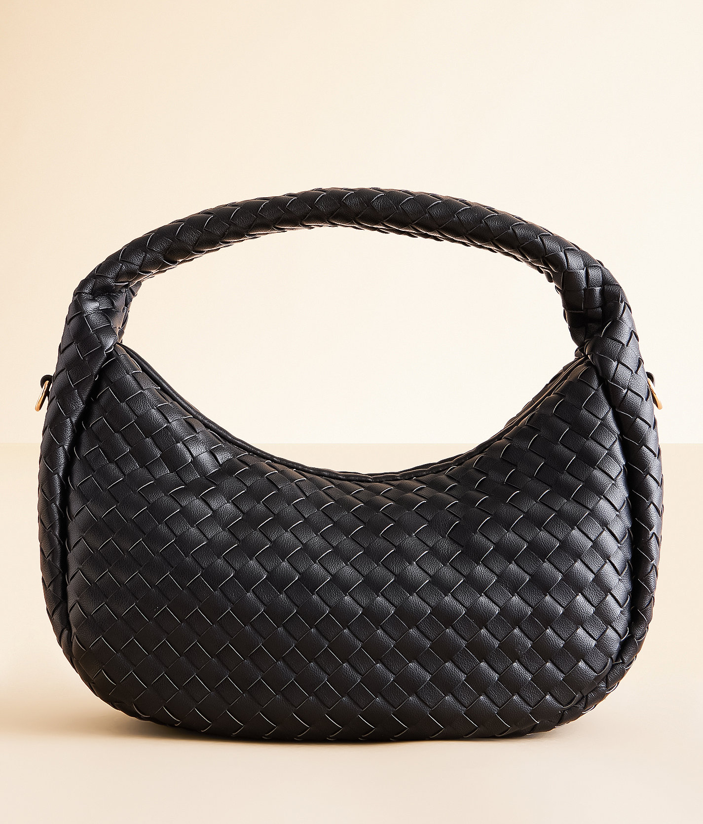 MMS Trading Weaved Crossbody Purse - Women's Bags & Wallets in Black