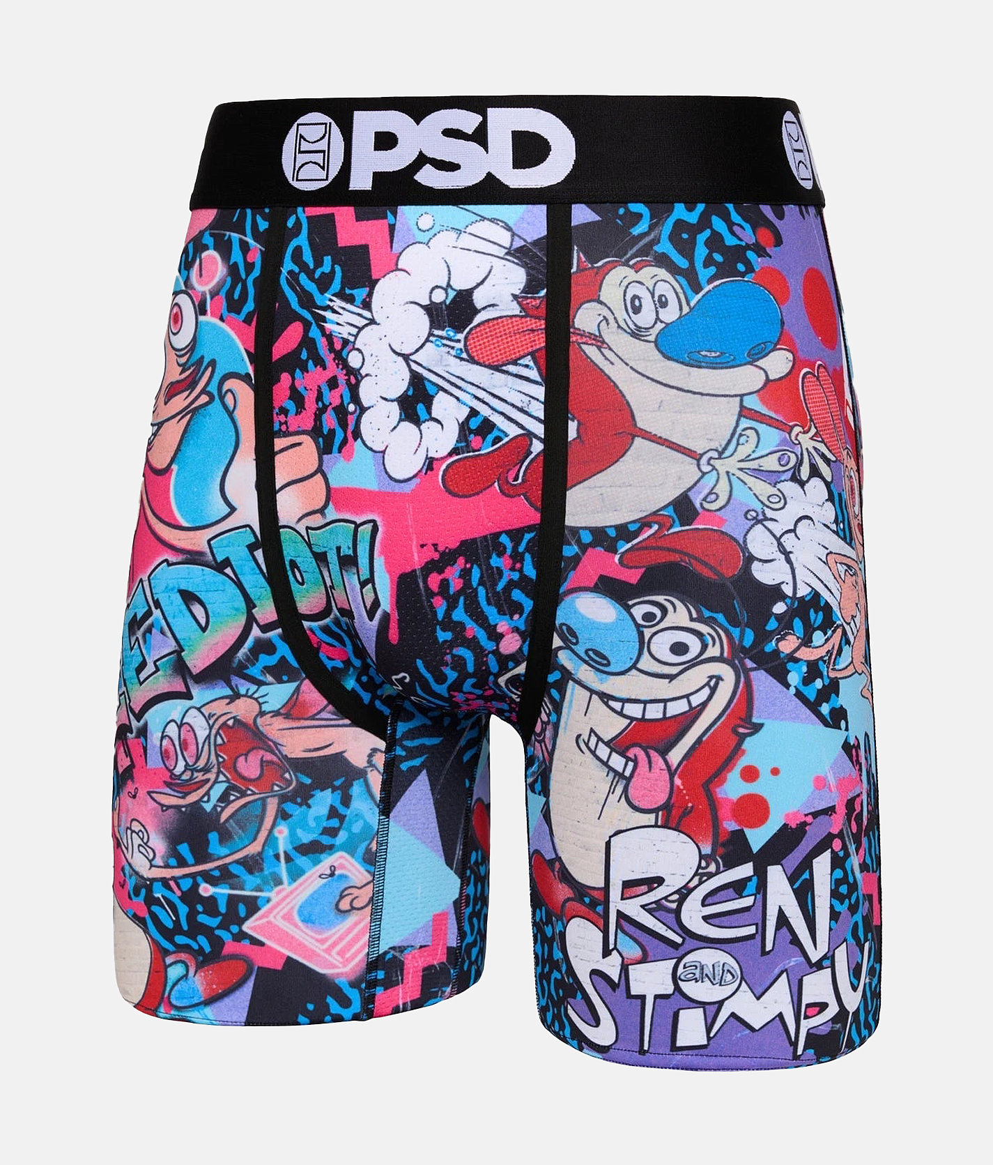 PSD You Eeediot Stretch Boxer Briefs - Men's Boxer Briefs in Multi