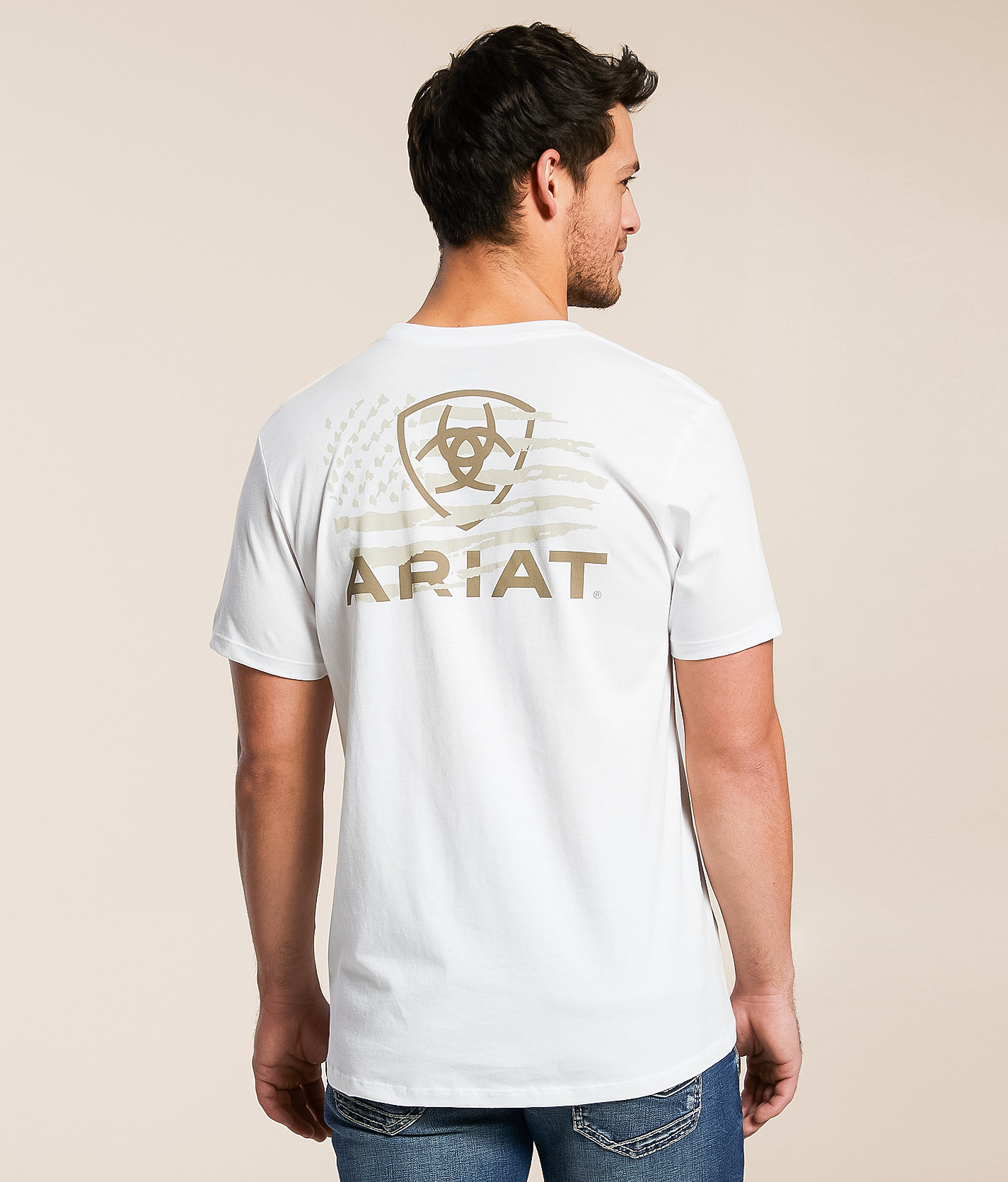 Ariat Breakthru T-Shirt - Men's T-Shirts in White