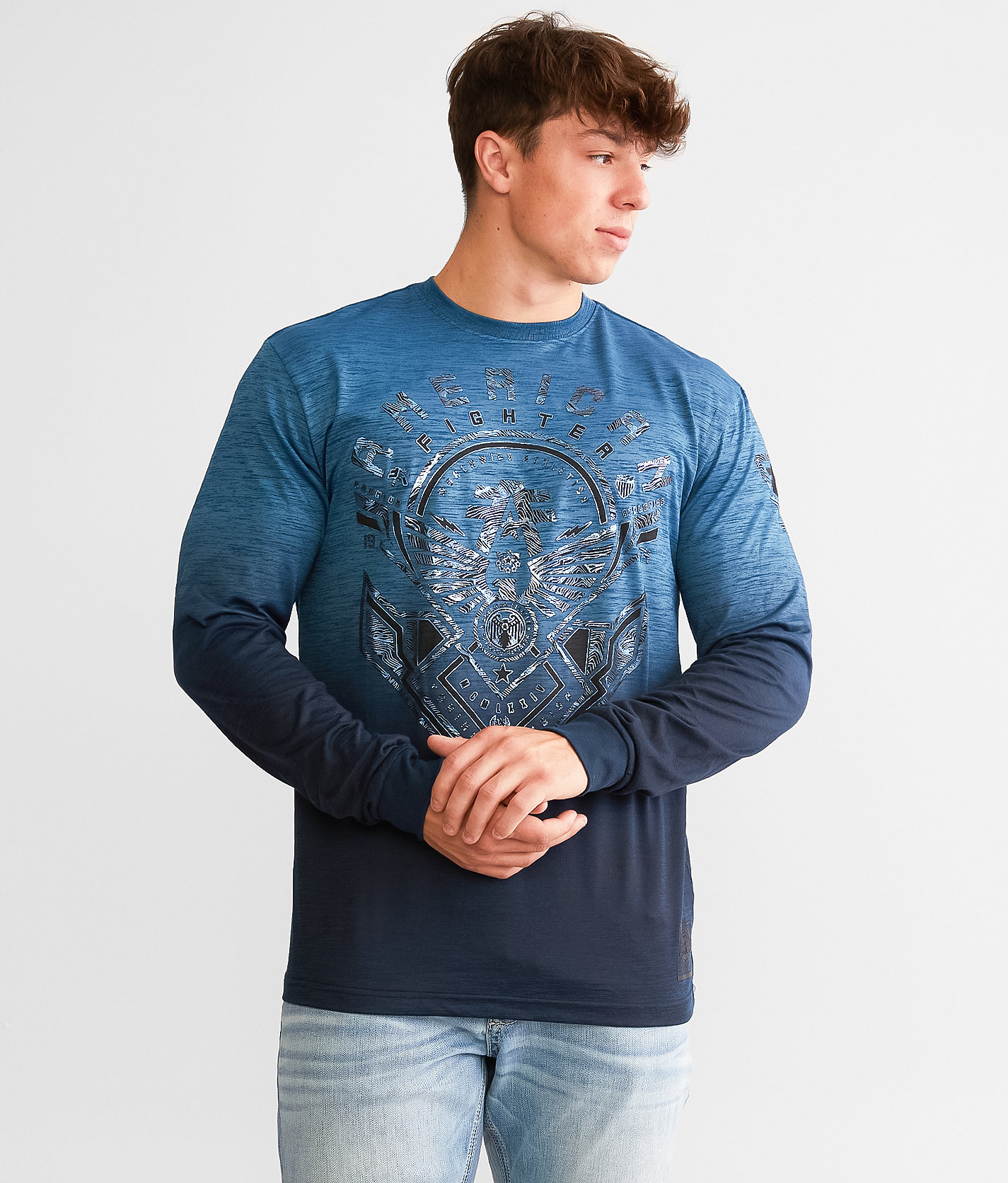 American Fighter Huntsville T-Shirt - Men's T-Shirts in Poseidon BLue