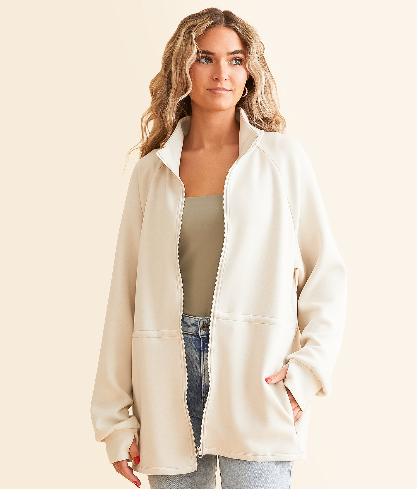 Varley Ailsa Jacket - Women's Activewear in Rainy Day