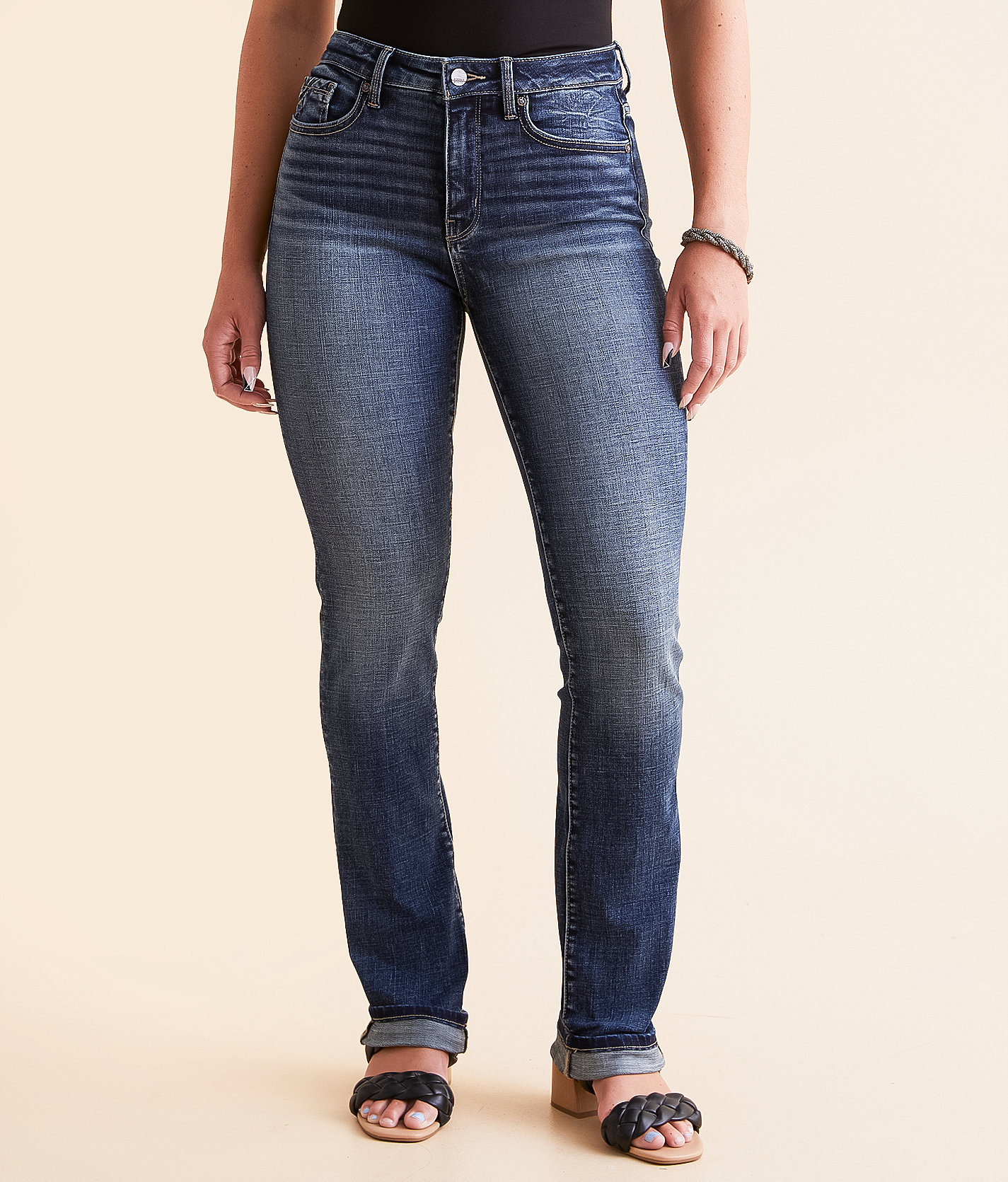 Buckle Black Fit No. 93 Straight Stretch Jean - Women's Jeans in Farner