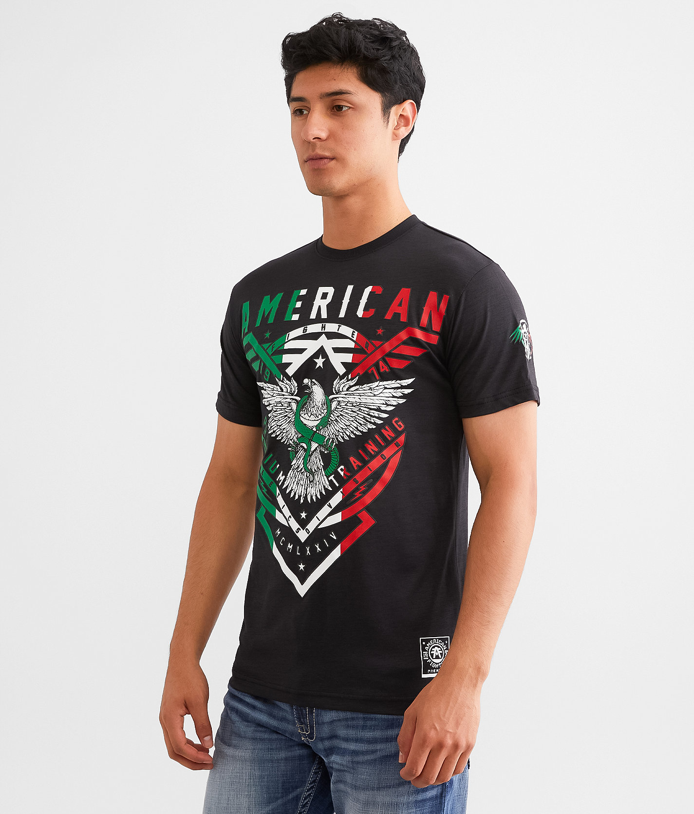 American Fighter Delafield T-Shirt - Men's T-Shirts in Pitch Black