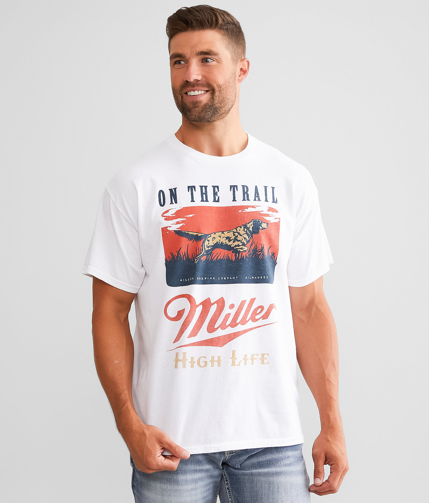 Junkfood Miller® High Life® T-Shirt - Men's T-Shirts in White