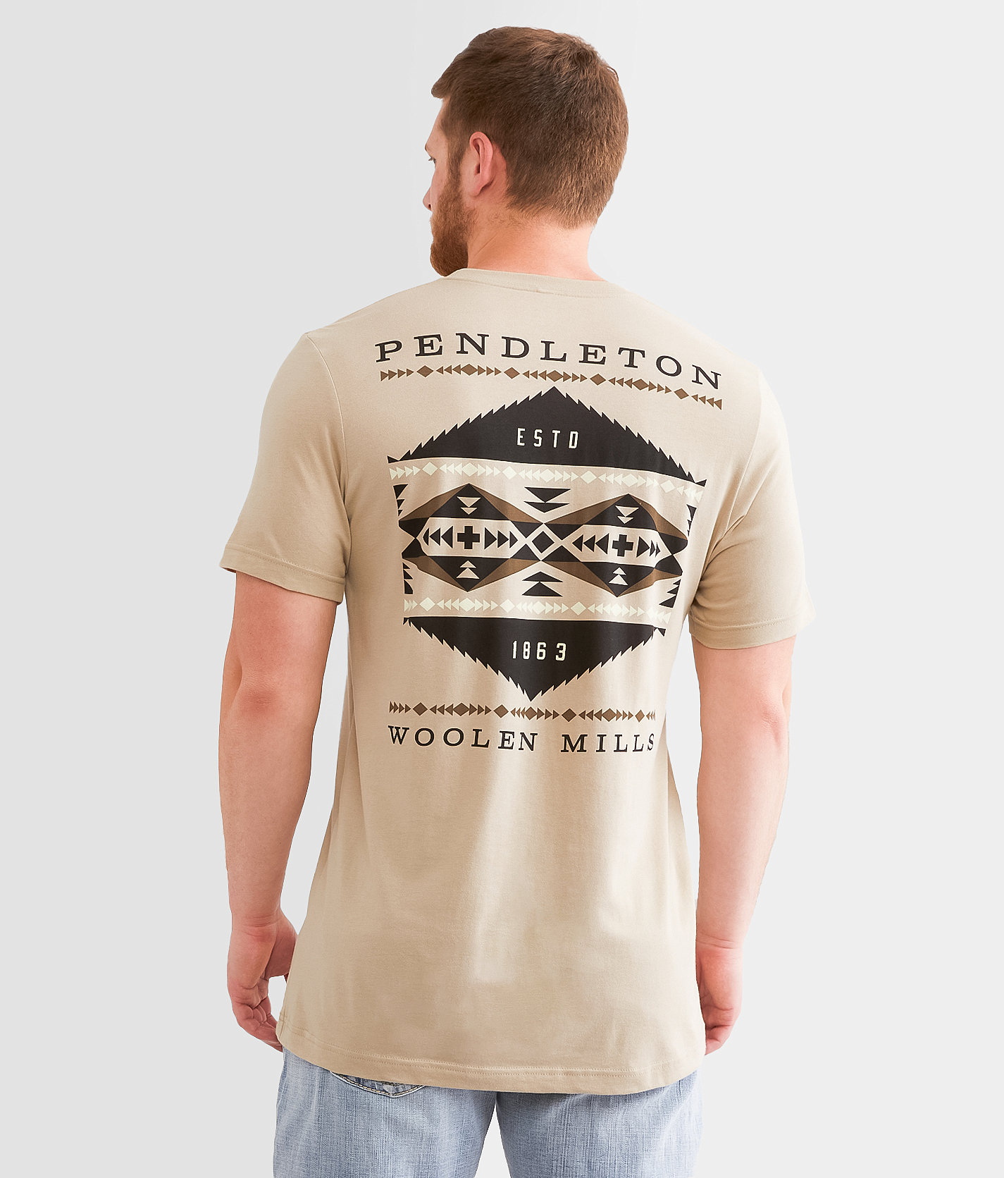 Pendleton Solstice Canyon T-Shirt - Men's T-Shirts in Tan