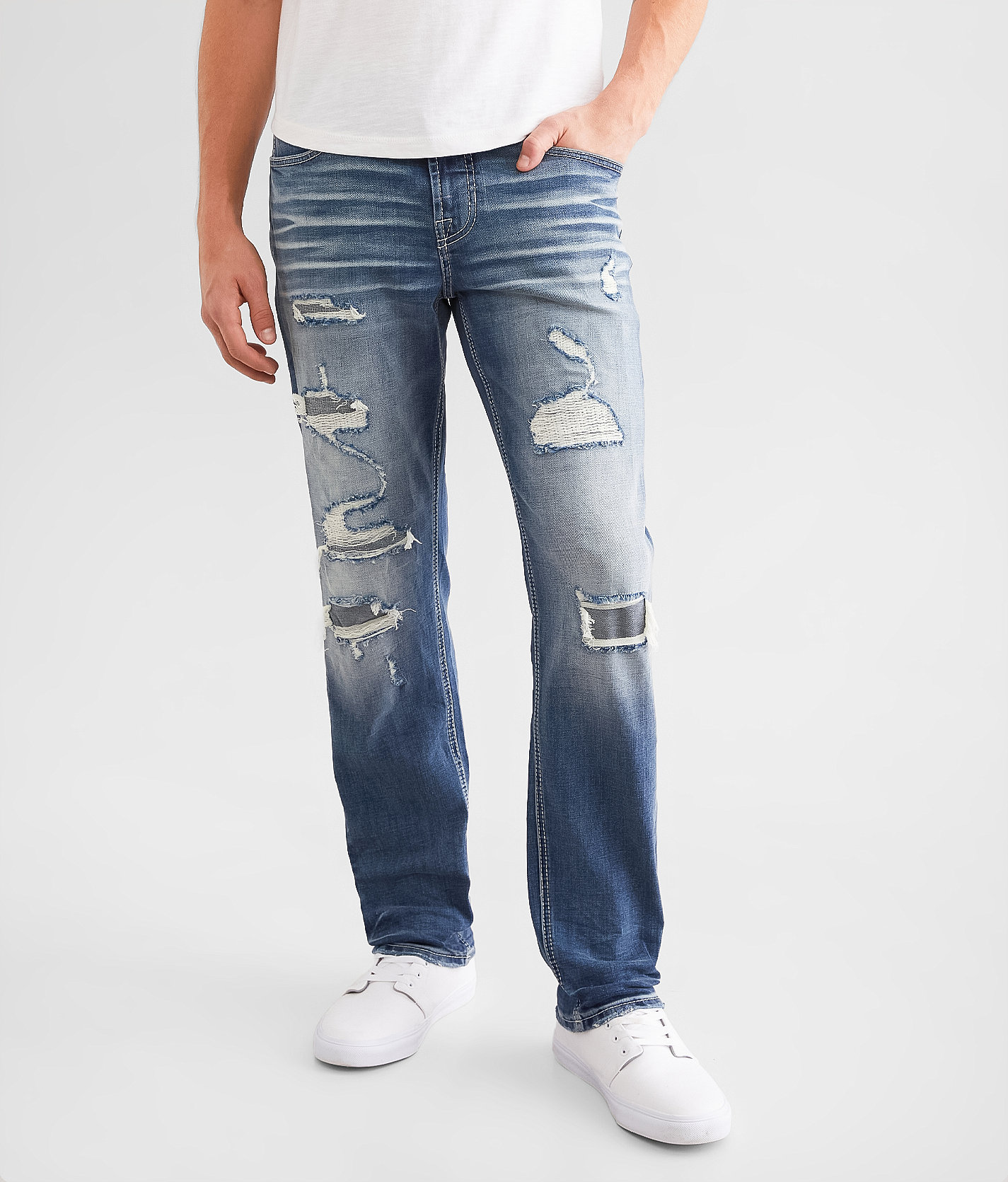 Departwest Wander Vintage Straight Stretch Jean - Men's Jeans in Semeru