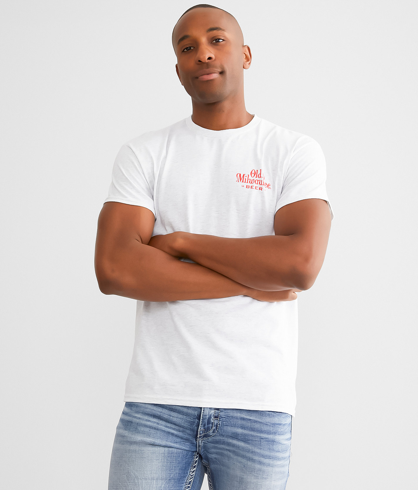 Brew City Old Milwaukee® Beer T-Shirt - Men's T-Shirts in Ash