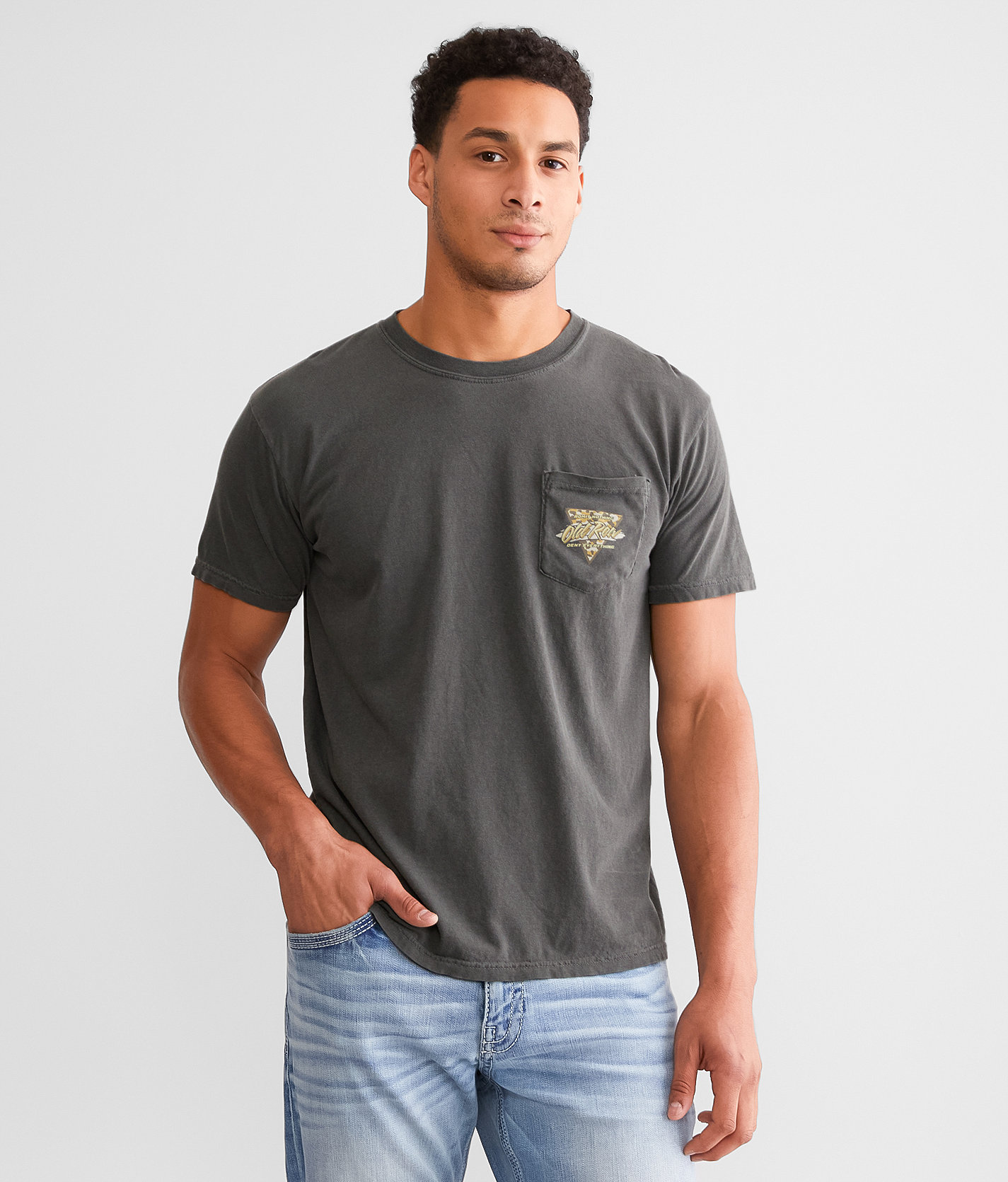 Old Row Camo Triangle T-Shirt - Men's T-Shirts in Pepper
