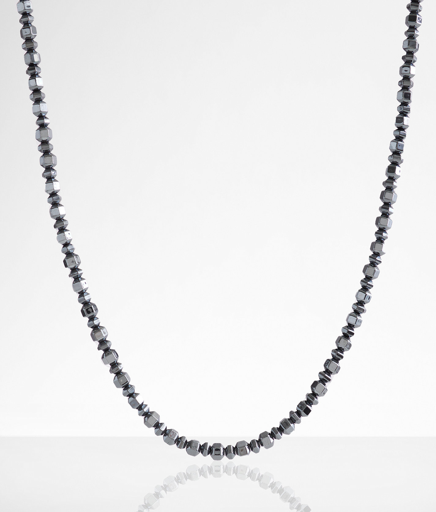 BKE Beaded 20" Necklace - Men's Jewelry in Black