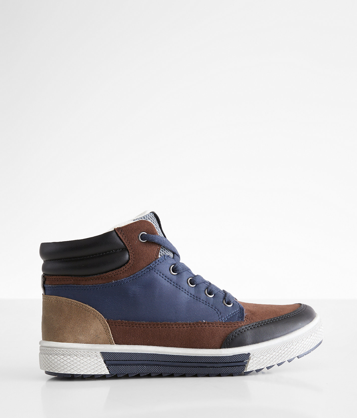 Boys - Steve Madden Calvvin Sneaker - Boy's Shoes in Blue Multi