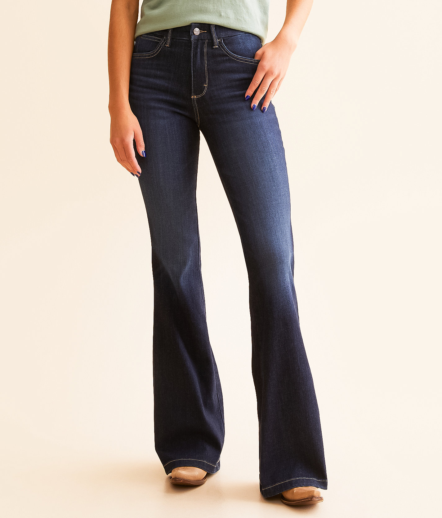 Wrangler® High Rise Flare Stretch Jean - Women's Jeans in Madilyn