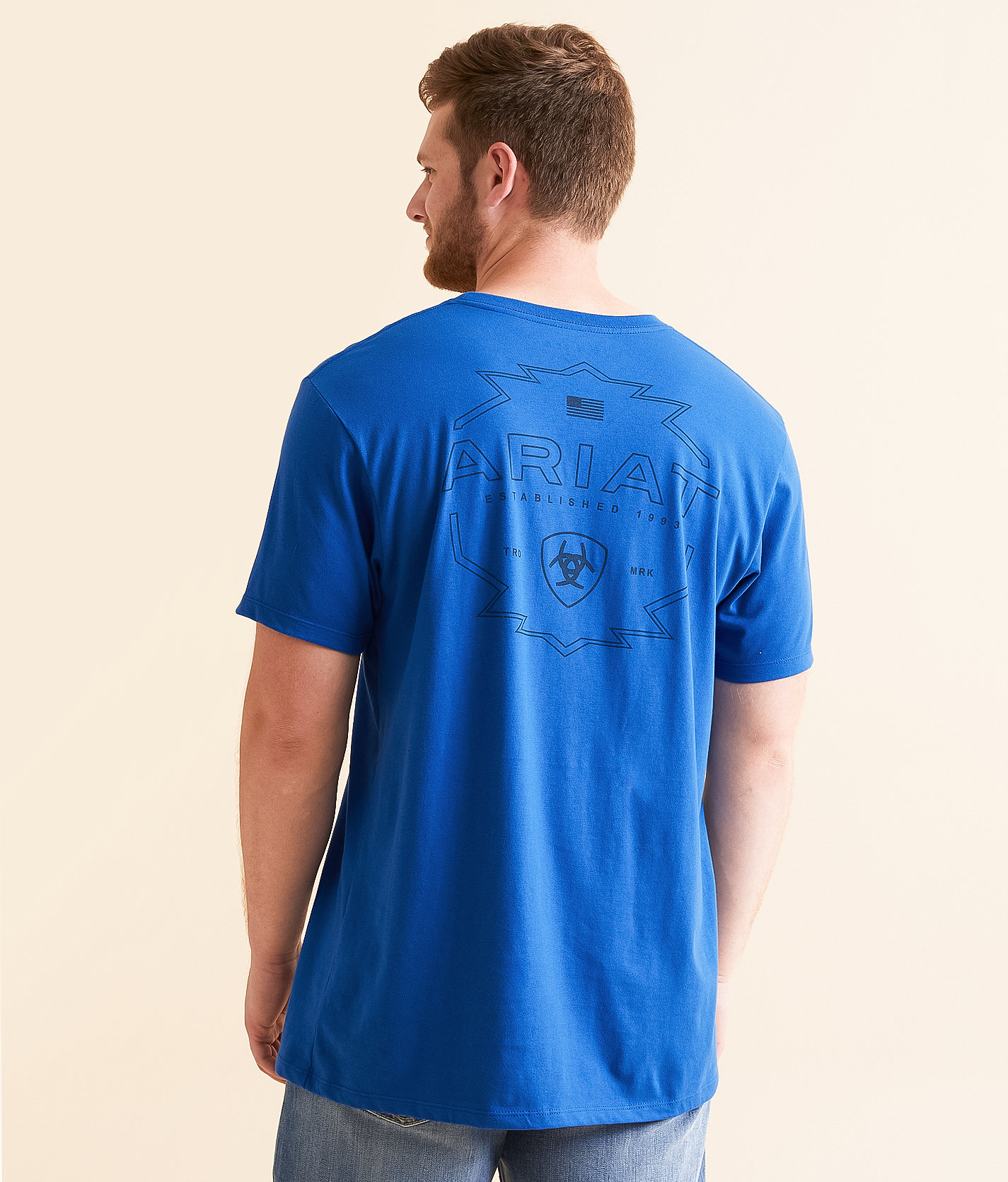 Ariat Archstar T-Shirt - Men's T-Shirts in Royal Blue