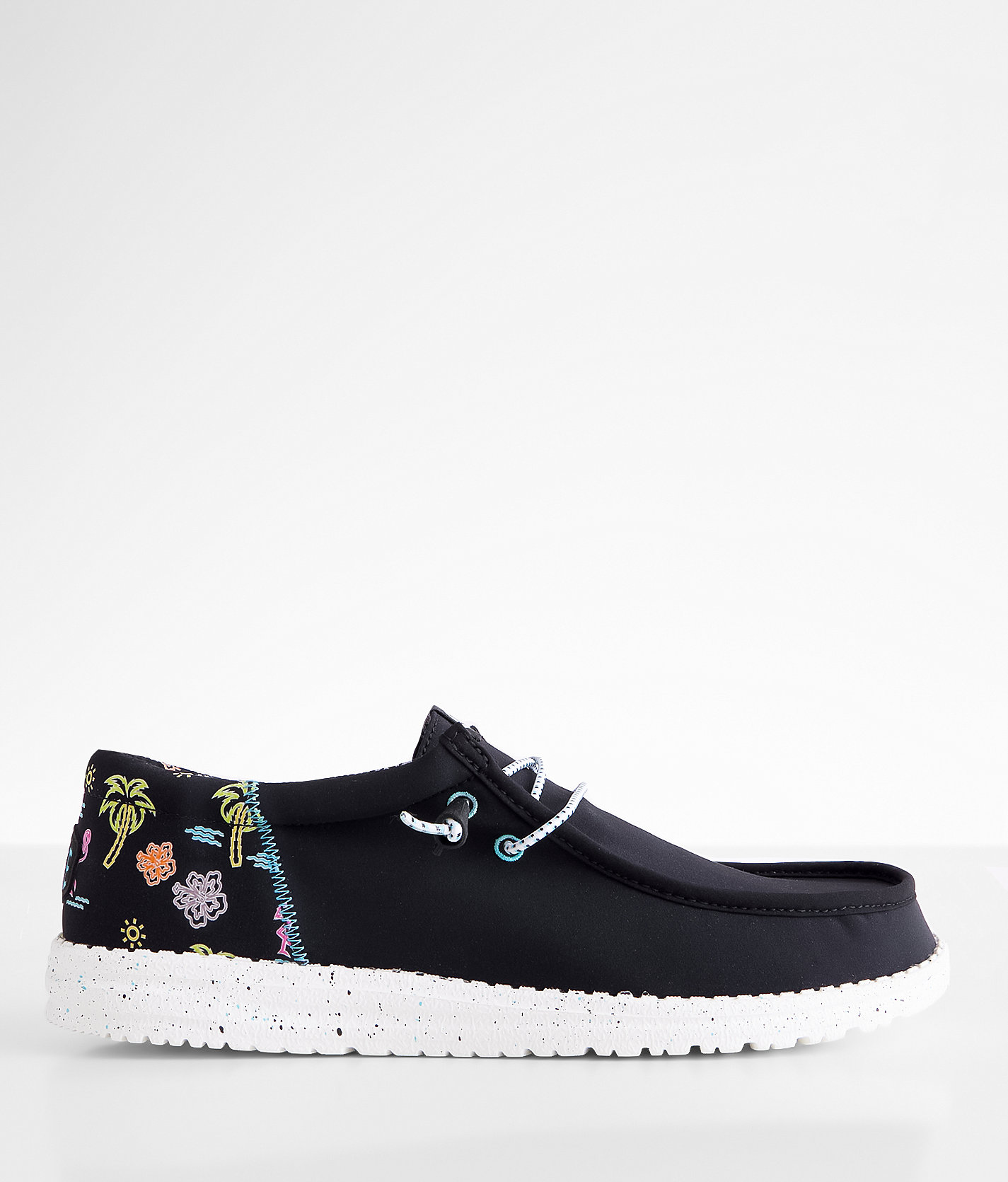 HEYDUDE™ Wally Funk Neon Tropical Shoe - Men's Shoes in Black