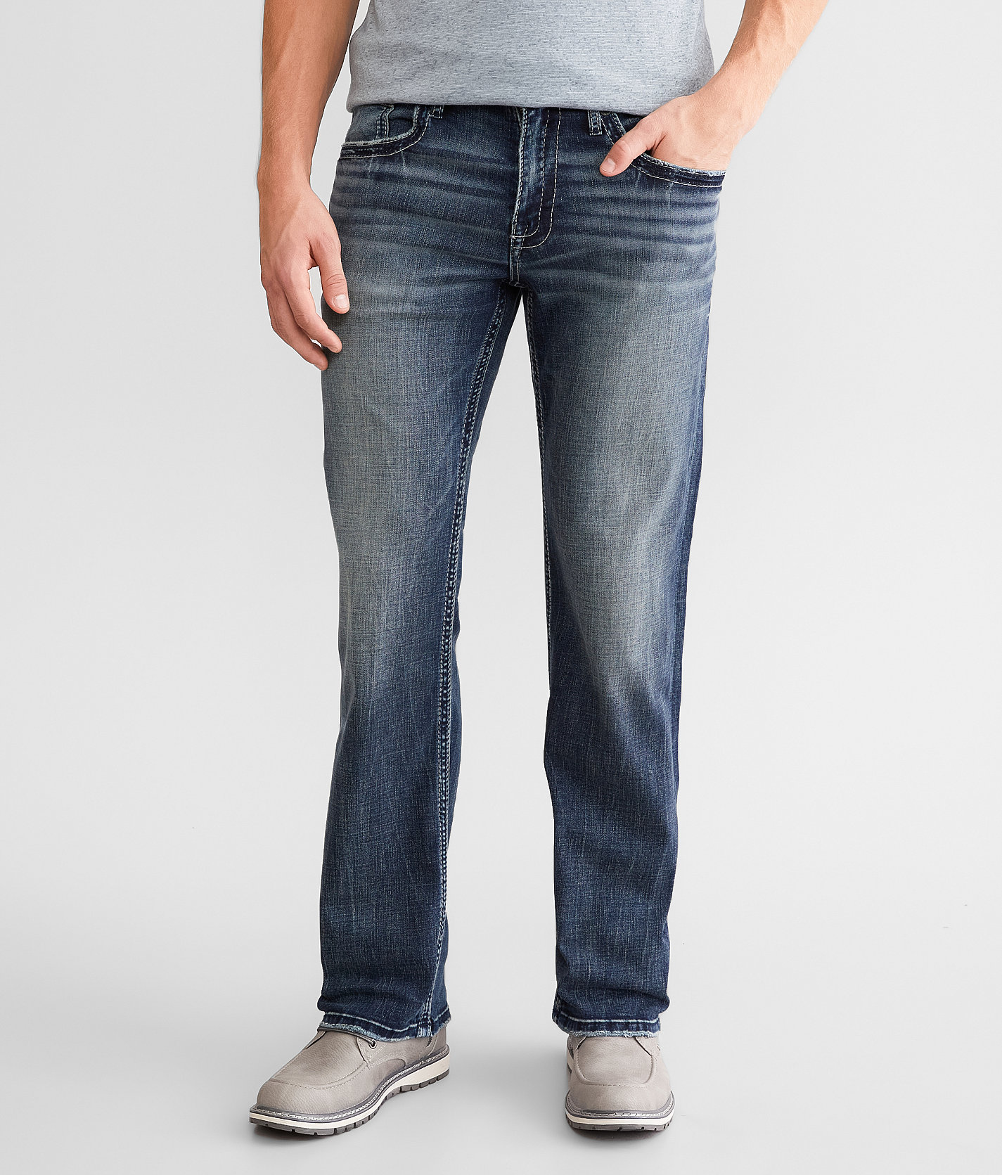 BKE Jake Boot Stretch Jean - Men's Jeans in Fleck