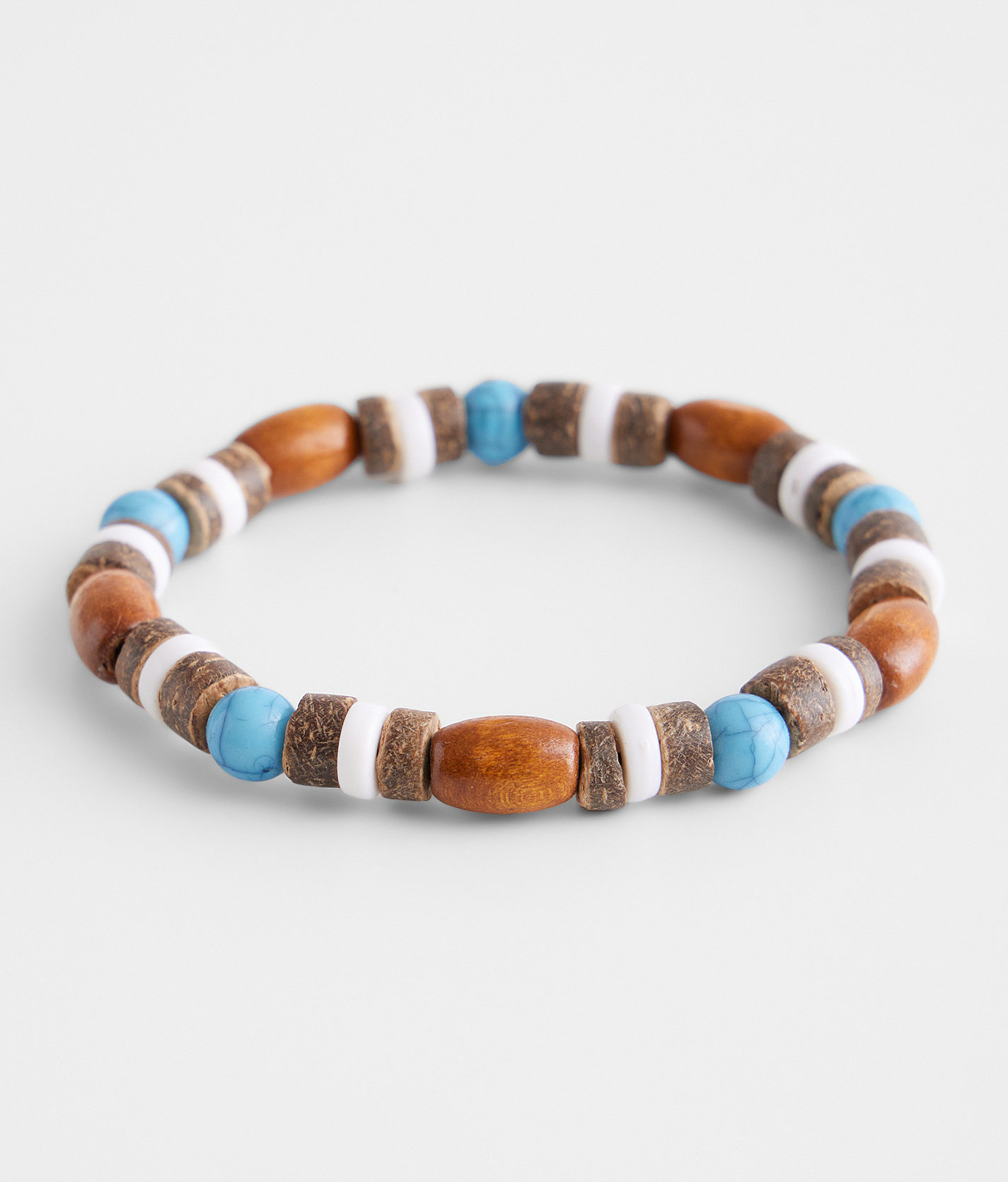 BKE Beaded Bracelet - Men's Jewelry in Brown