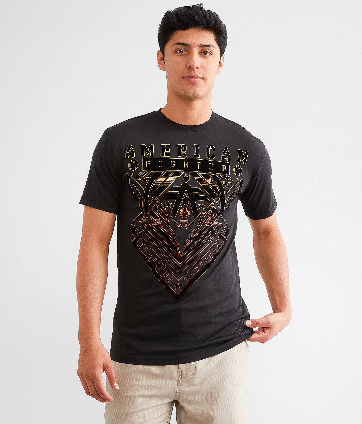 American Fighter Wardell T-Shirt - Men's T-Shirts in Pitch Black