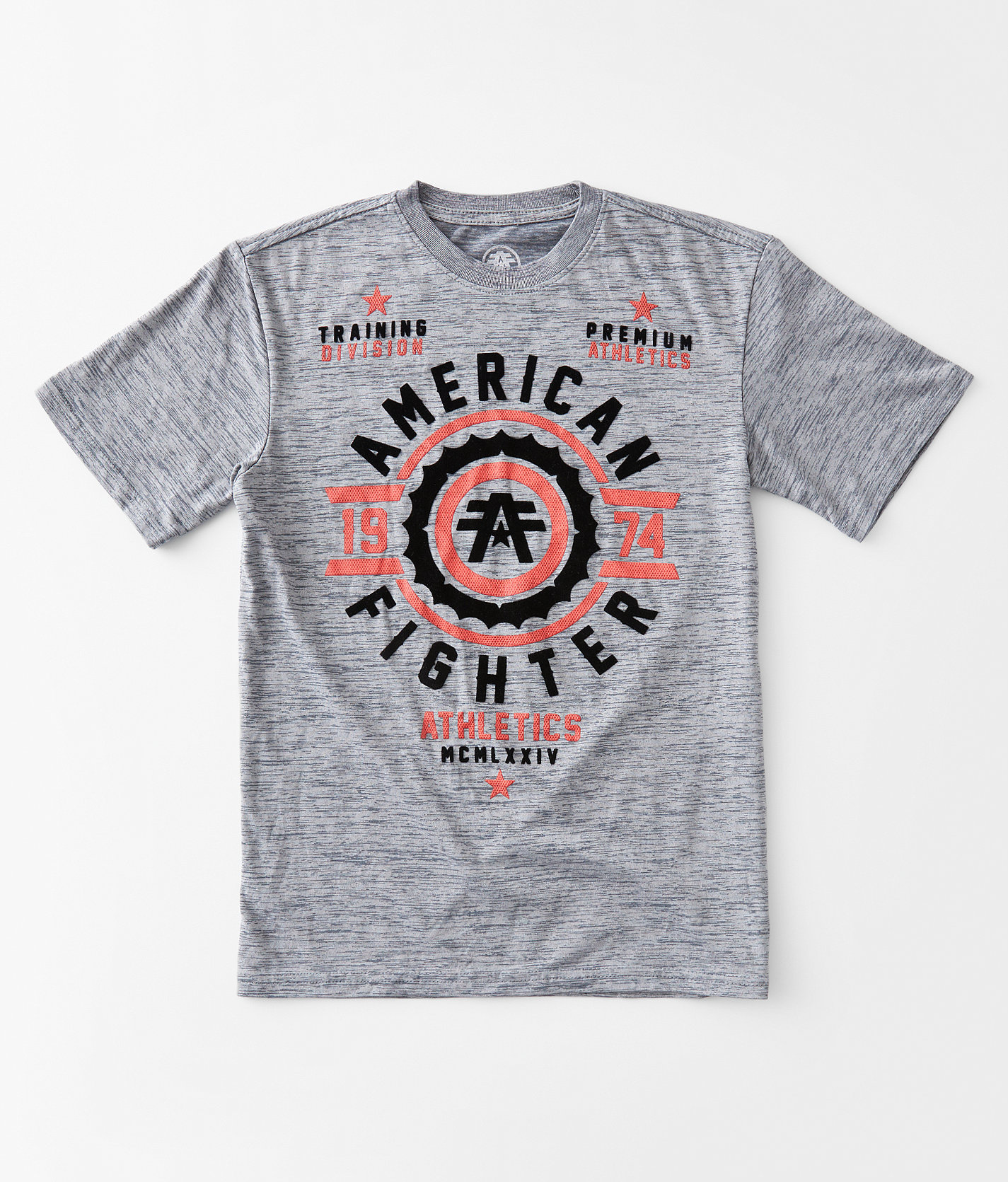 Boys - American Fighter Fair Grove T-Shirt - Boy's T-Shirts in Heather Grey