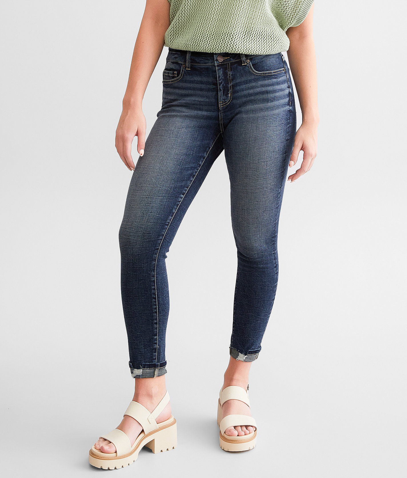 BKE Gabby Ankle Skinny Stretch Jean - Women's Jeans in Ballard