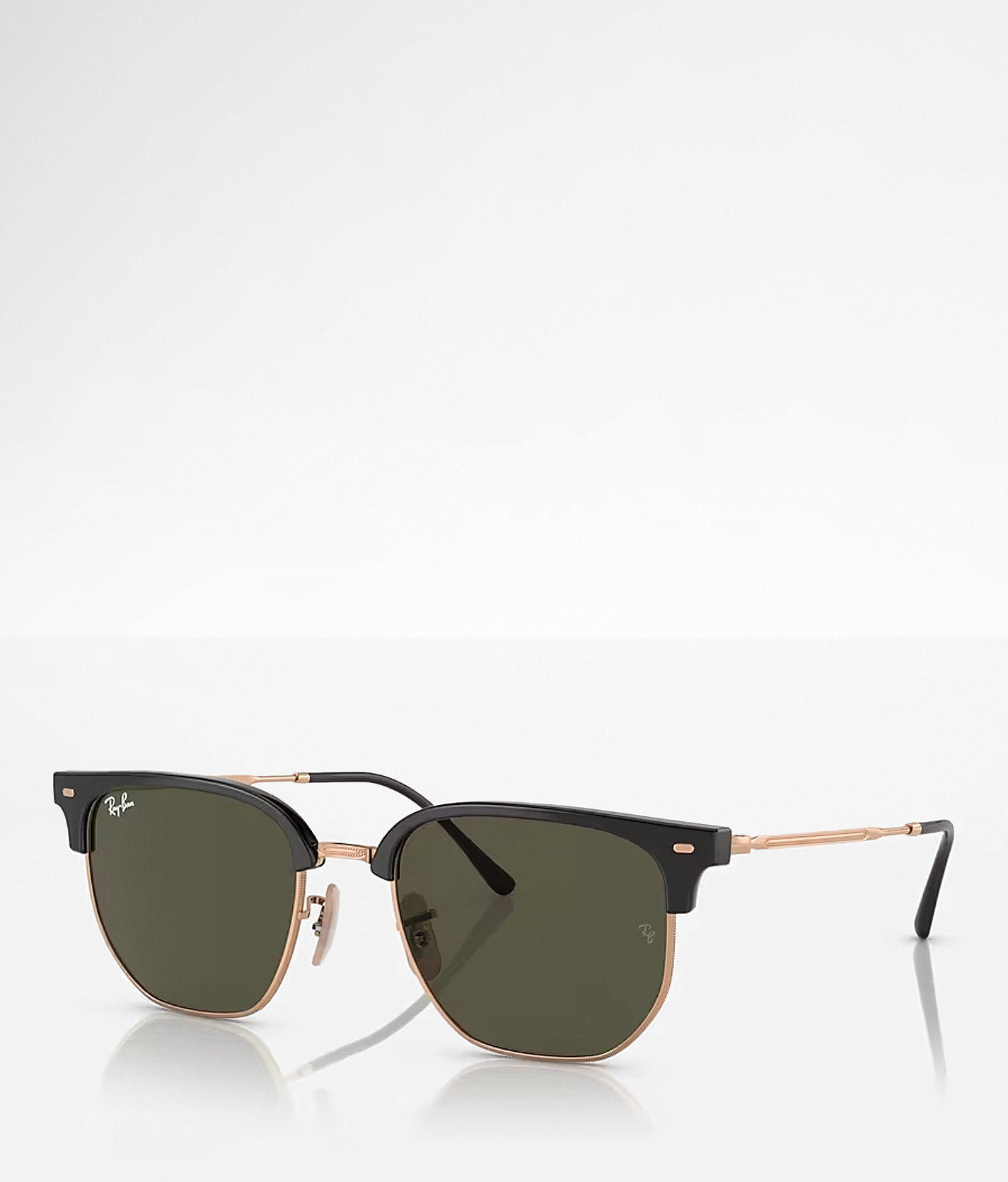 Ray-Ban® New Clubmaster Sunglasses - Women's Sunglasses & Glasses in Rose Gold Gray Gradient
