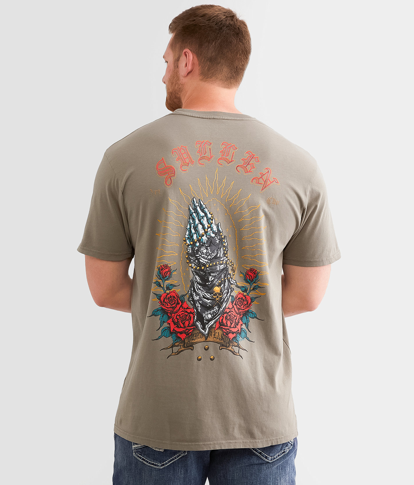 Sullen Forgive Me T-Shirt - Men's T-Shirts in Moonmist