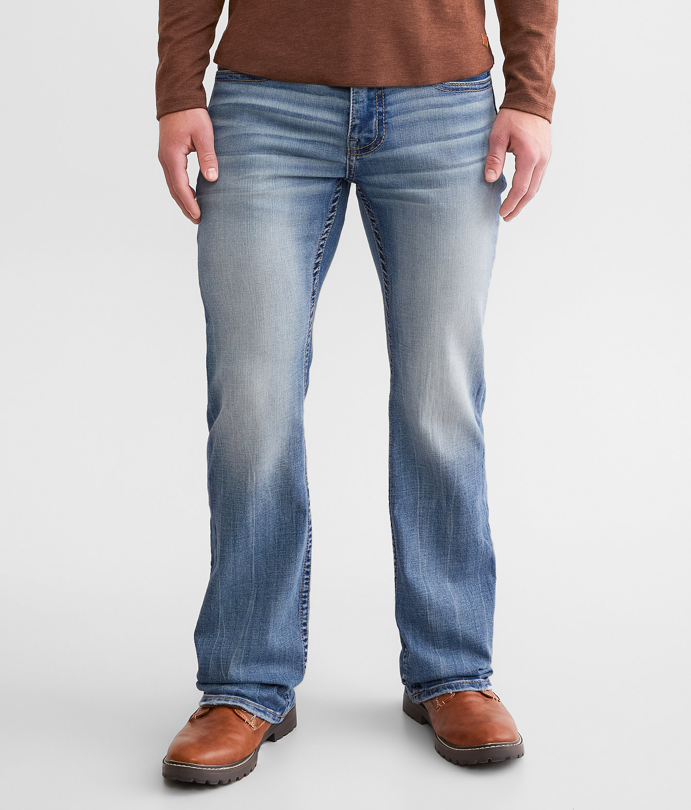 BKE Aiden Boot Stretch Jean - Men's Jeans in Sybert