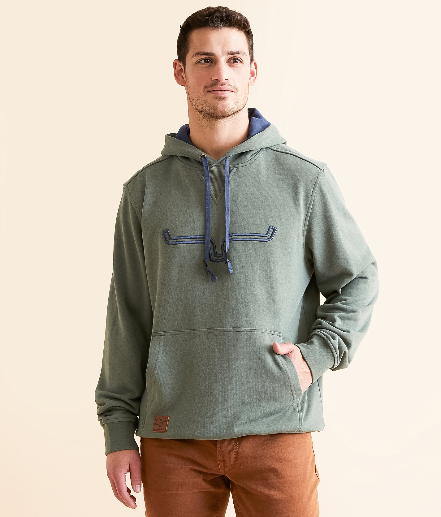 Kimes Ranch Fast Talker Hooded Sweatshirt - Men's Sweatshirts in Pine