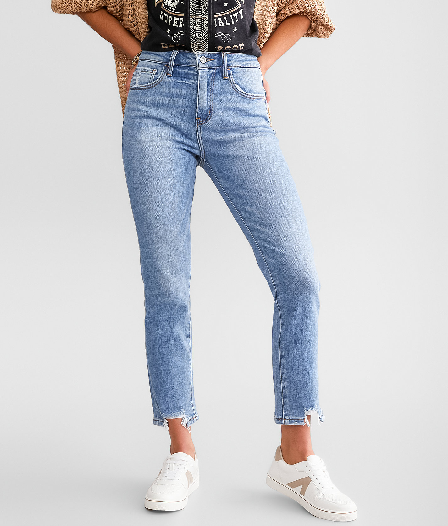 Willow & Root The Mom Jean - Women's Jeans in Lian