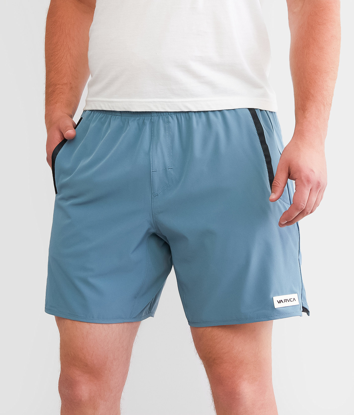 RVCA Yogger Stretch Short - Men's Activewear in Glacier