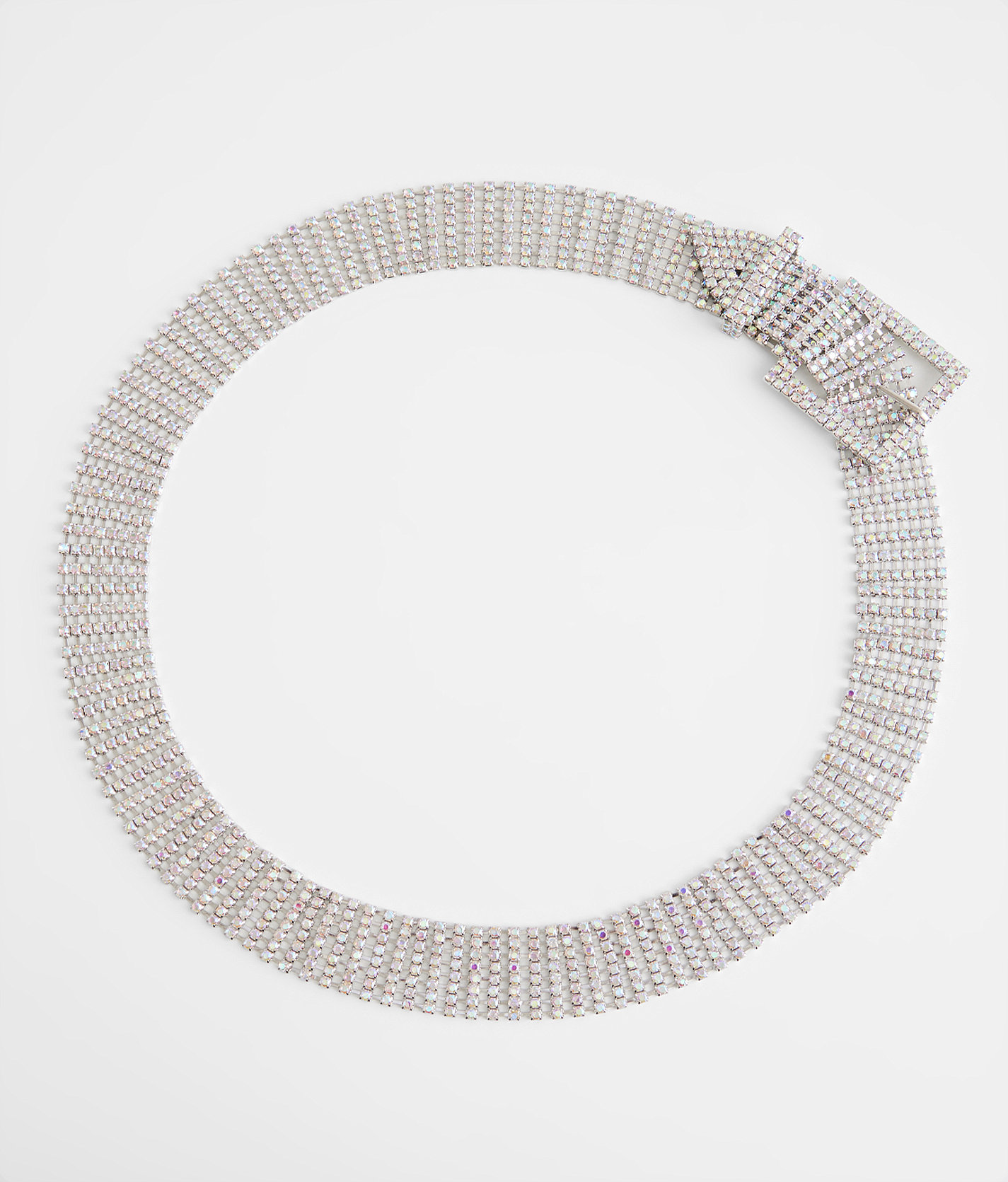 BKE Glitz Chain Belt - Women's Belts in Silver