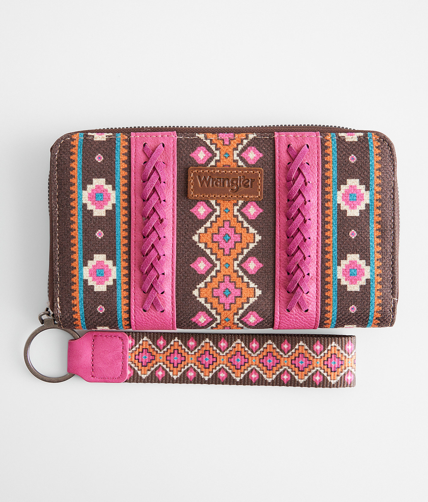 Wrangler® Southwestern Wristlet Wallet - Women's Bags & Wallets in Hot Pink