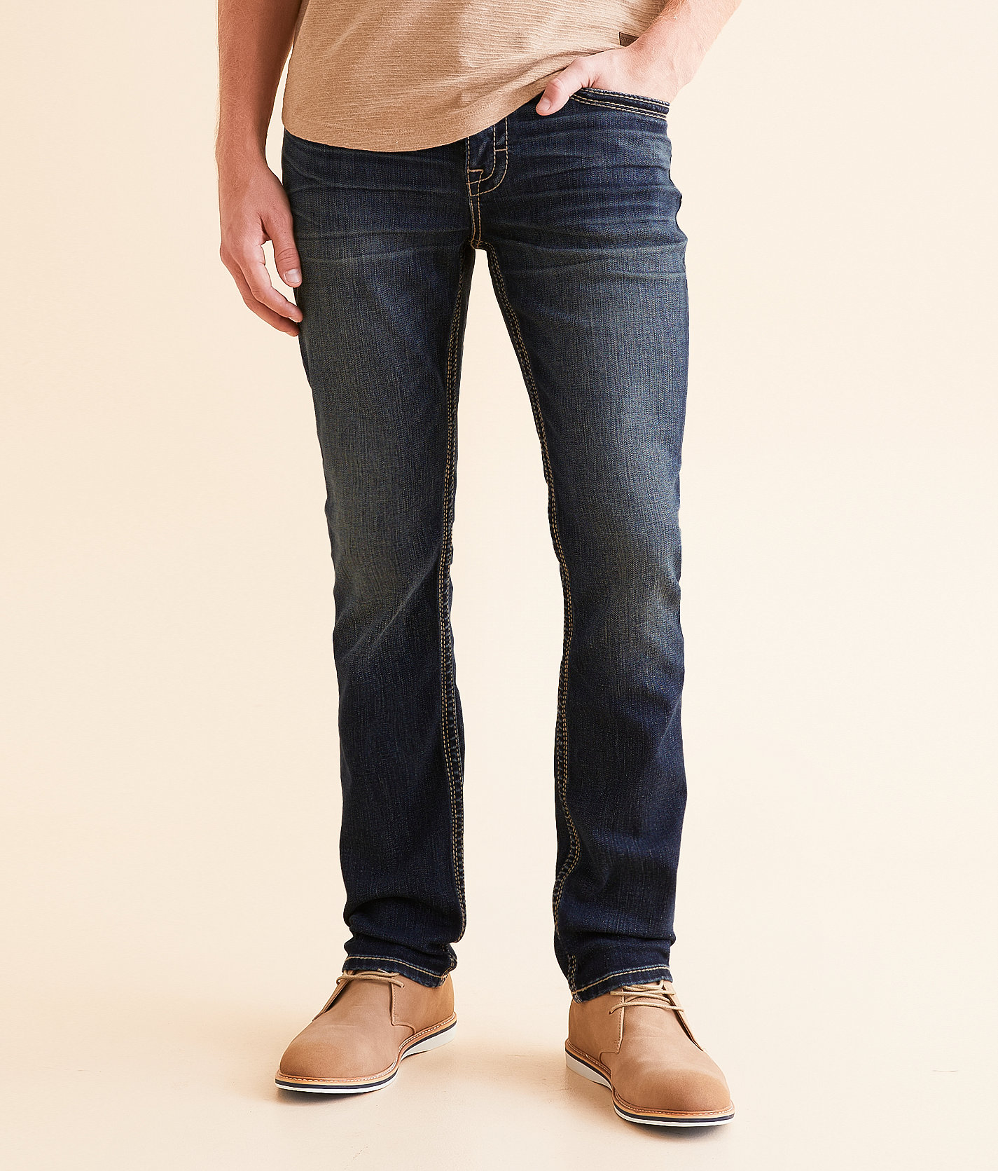 BKE Alec Straight Stretch Jean - Men's Jeans in Kaleko