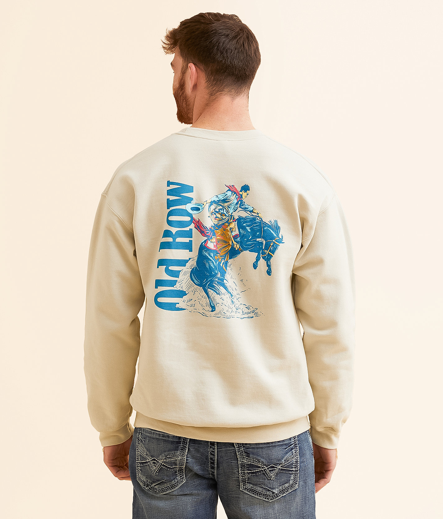 Old Row Cowboy 3.0 Pullover - Men's Sweatshirts in Sand