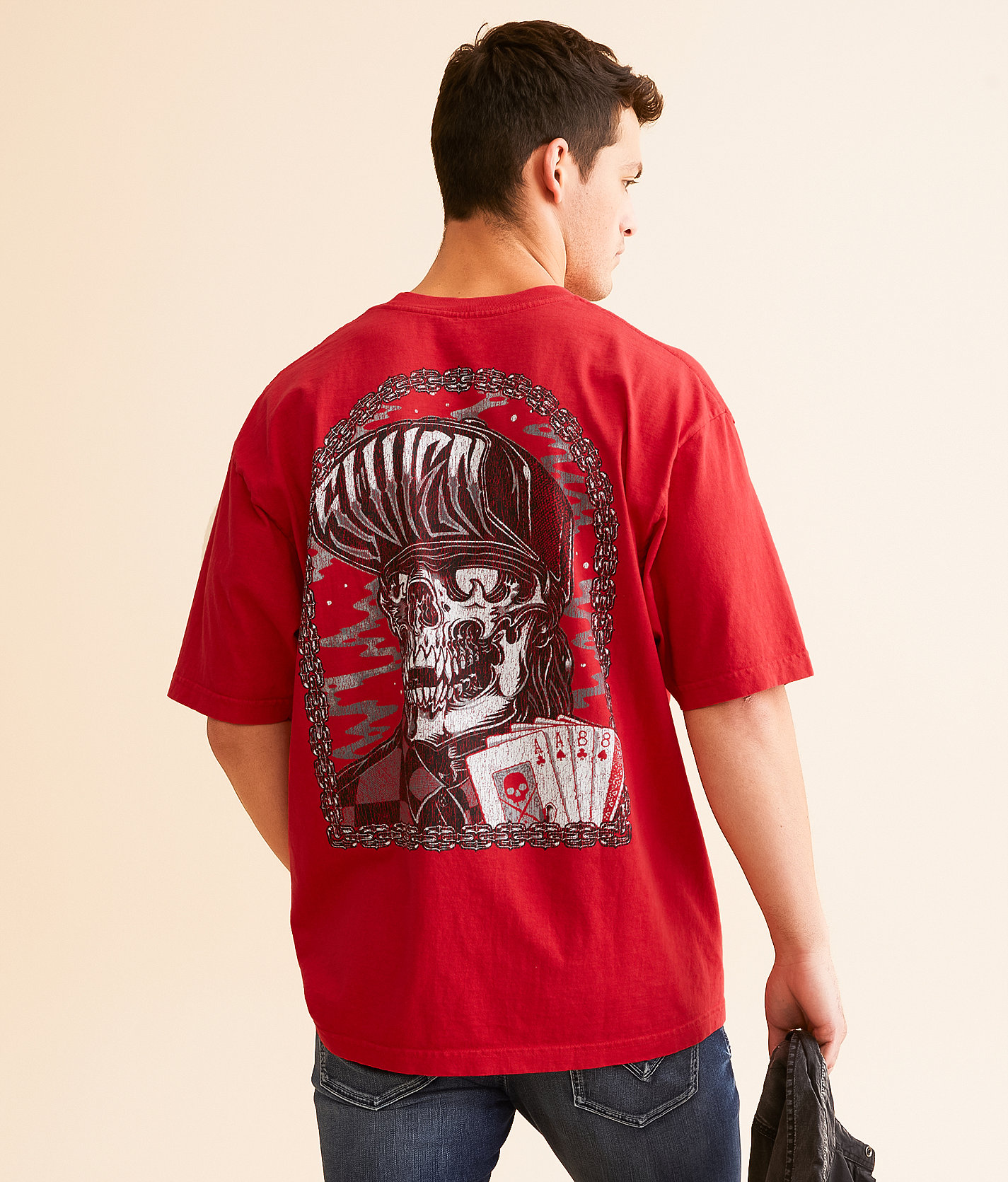 Sullen Dead Man T-Shirt - Men's T-Shirts in Equestrian Red