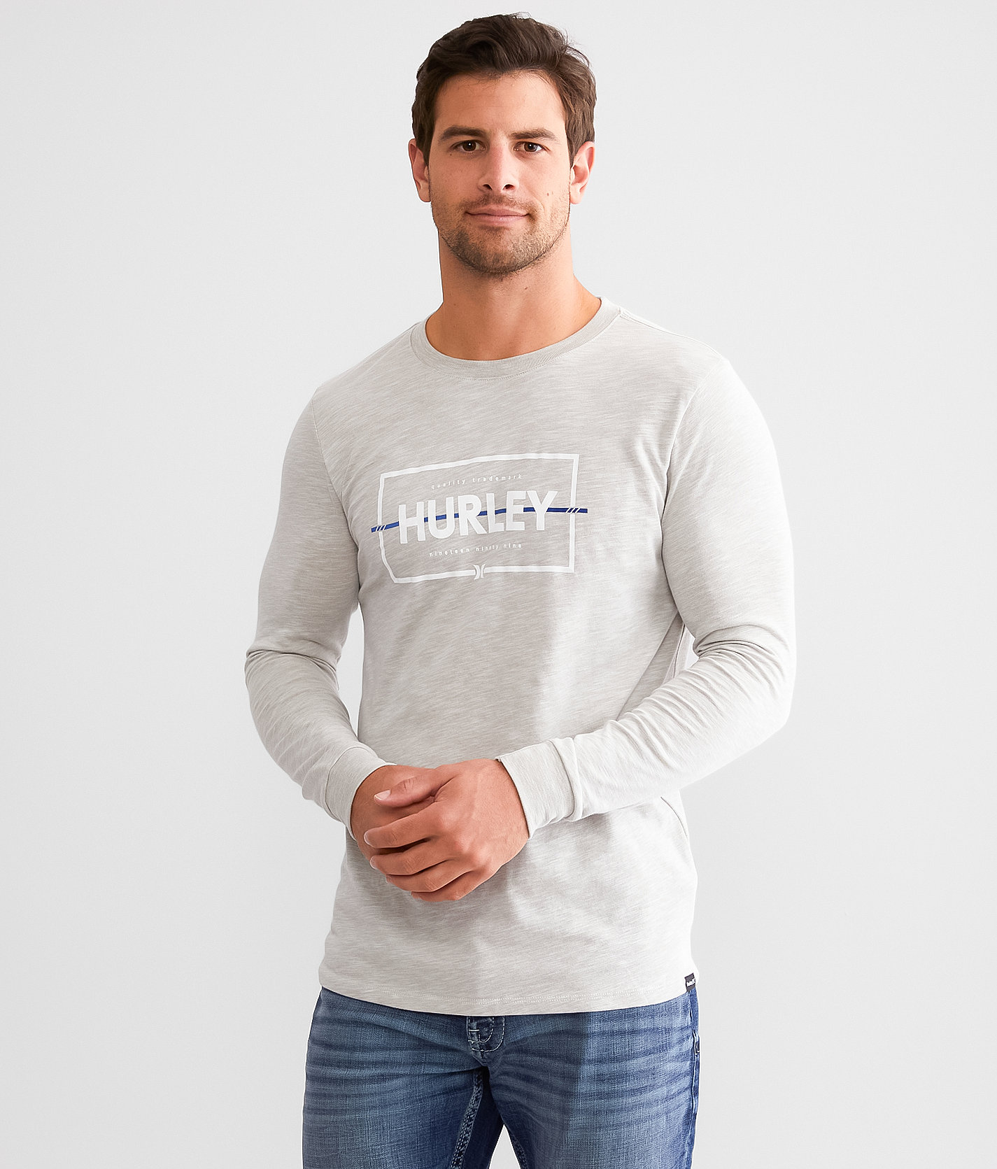 Hurley Line Up T-Shirt - Men's T-Shirts in Sail Streaky