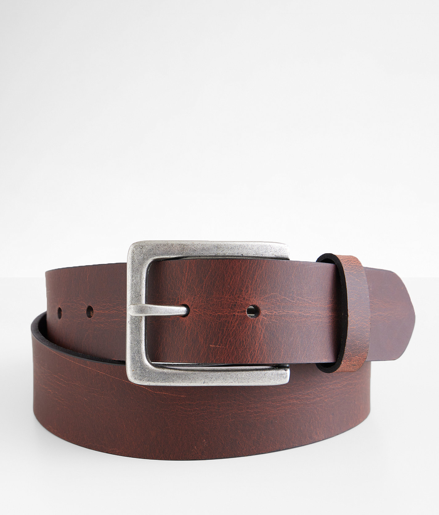 BKE Jake Leather Belt - Men's Belts in Brown