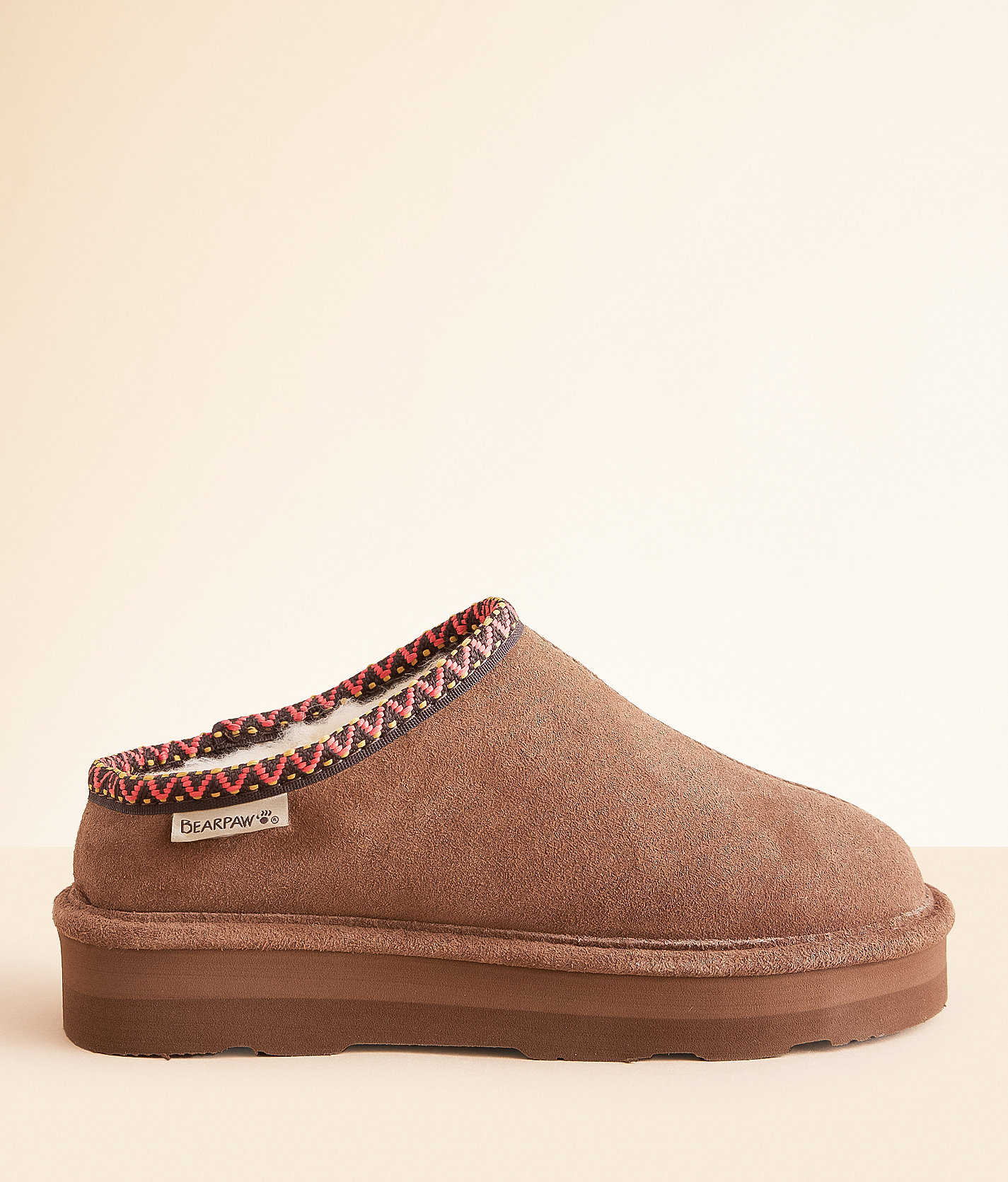 Bearpaw Martis Suede Slipper - Women's Shoes in Cocoa