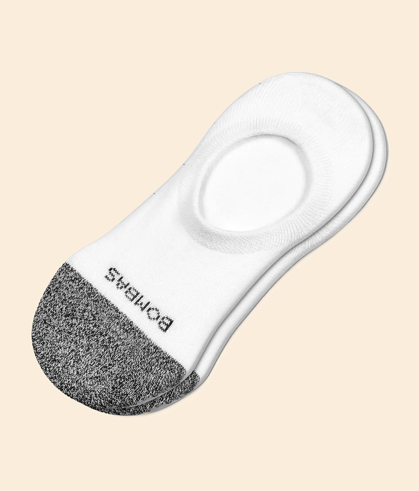 Bombas® Cushioned No Show Socks - Men's Socks in White