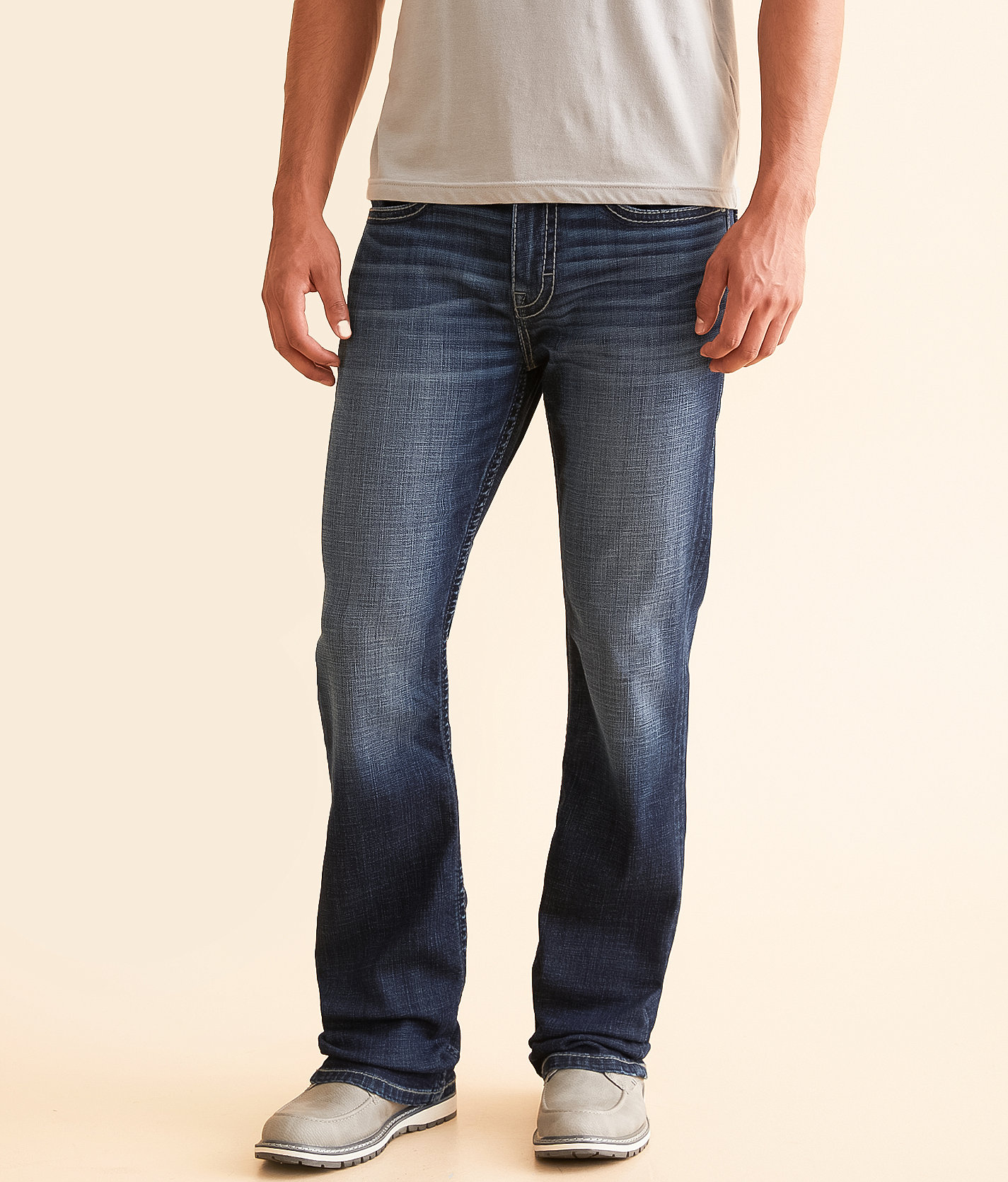 BKE Aiden Boot Stretch Jean - Men's Jeans in Bronze