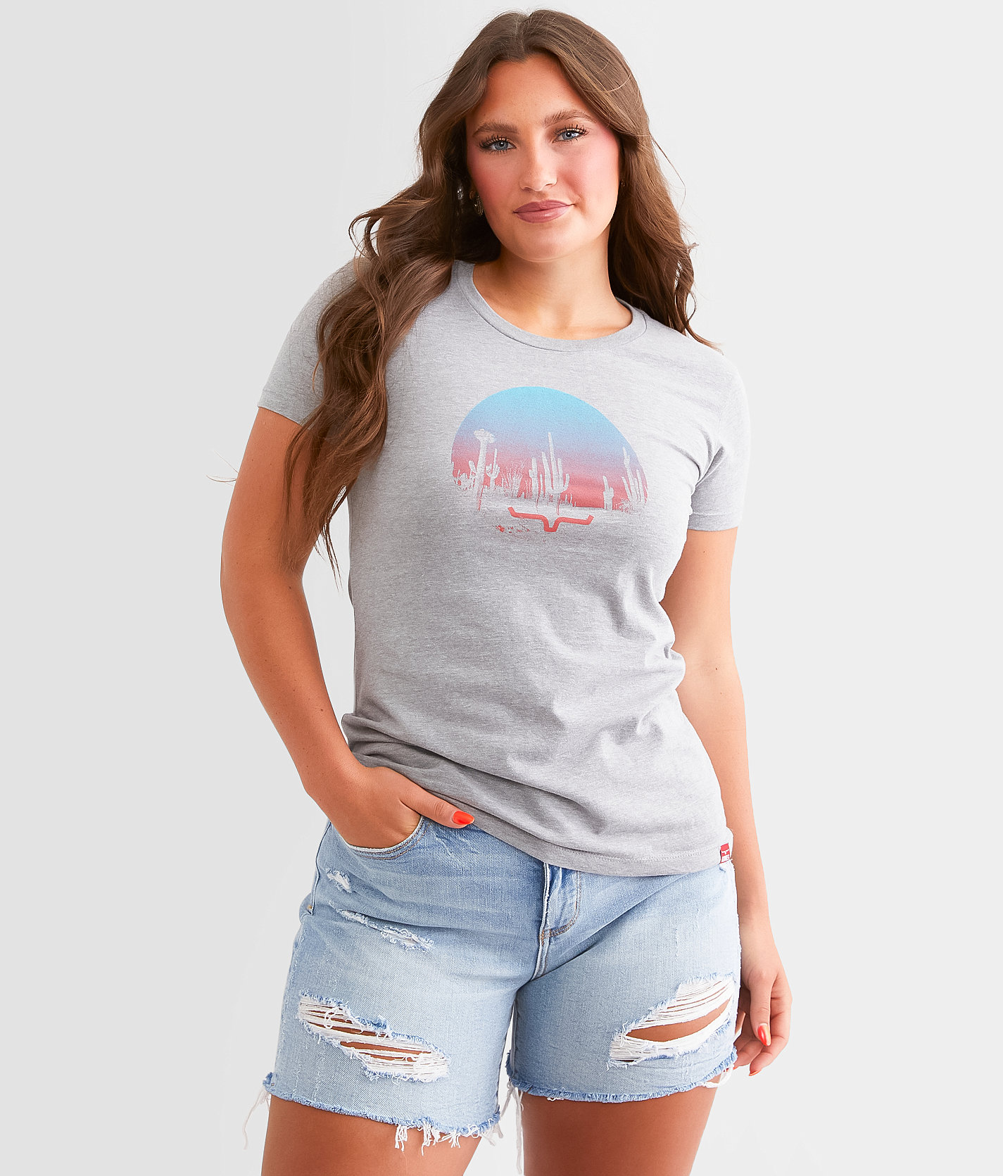 Kimes Ranch Album T-Shirt - Women's T-Shirts in Dark Grey Heather