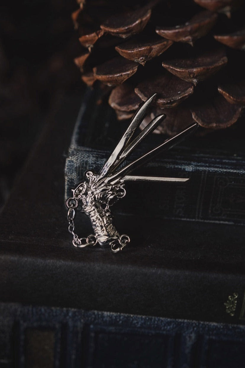 Scissorhands Enamel Pin