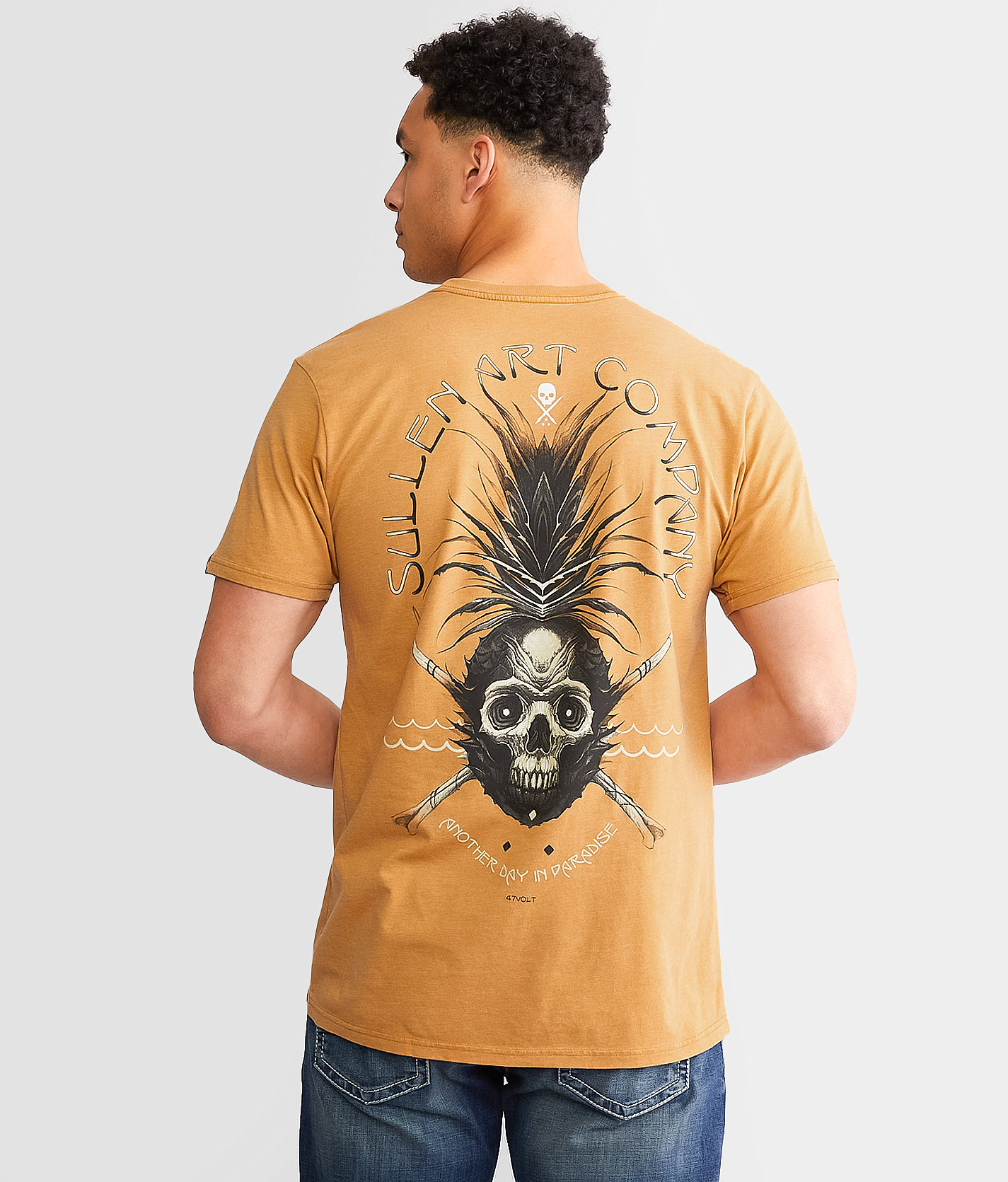 Sullen Sweet Death T-Shirt - Men's T-Shirts in Burnt Gold Heather