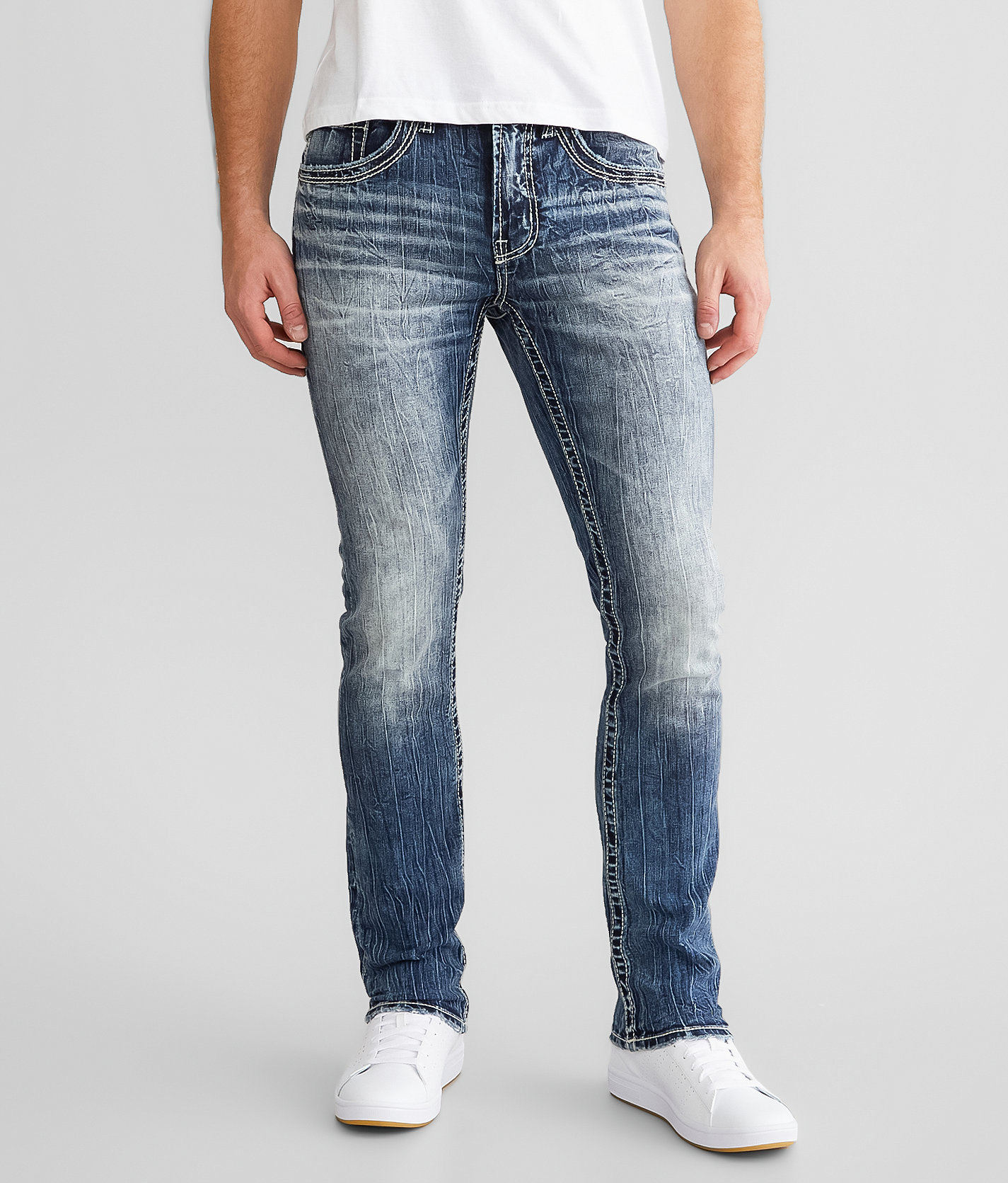 Salvage Havoc Straight Stretch Jean - Men's Jeans in Drama