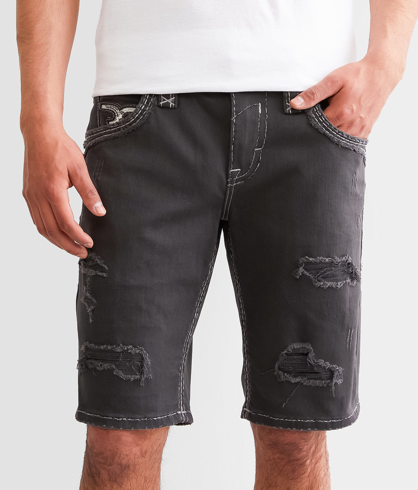 Rock Revival Kenny 11" Stretch Short - Men's Shorts in Kenny H205